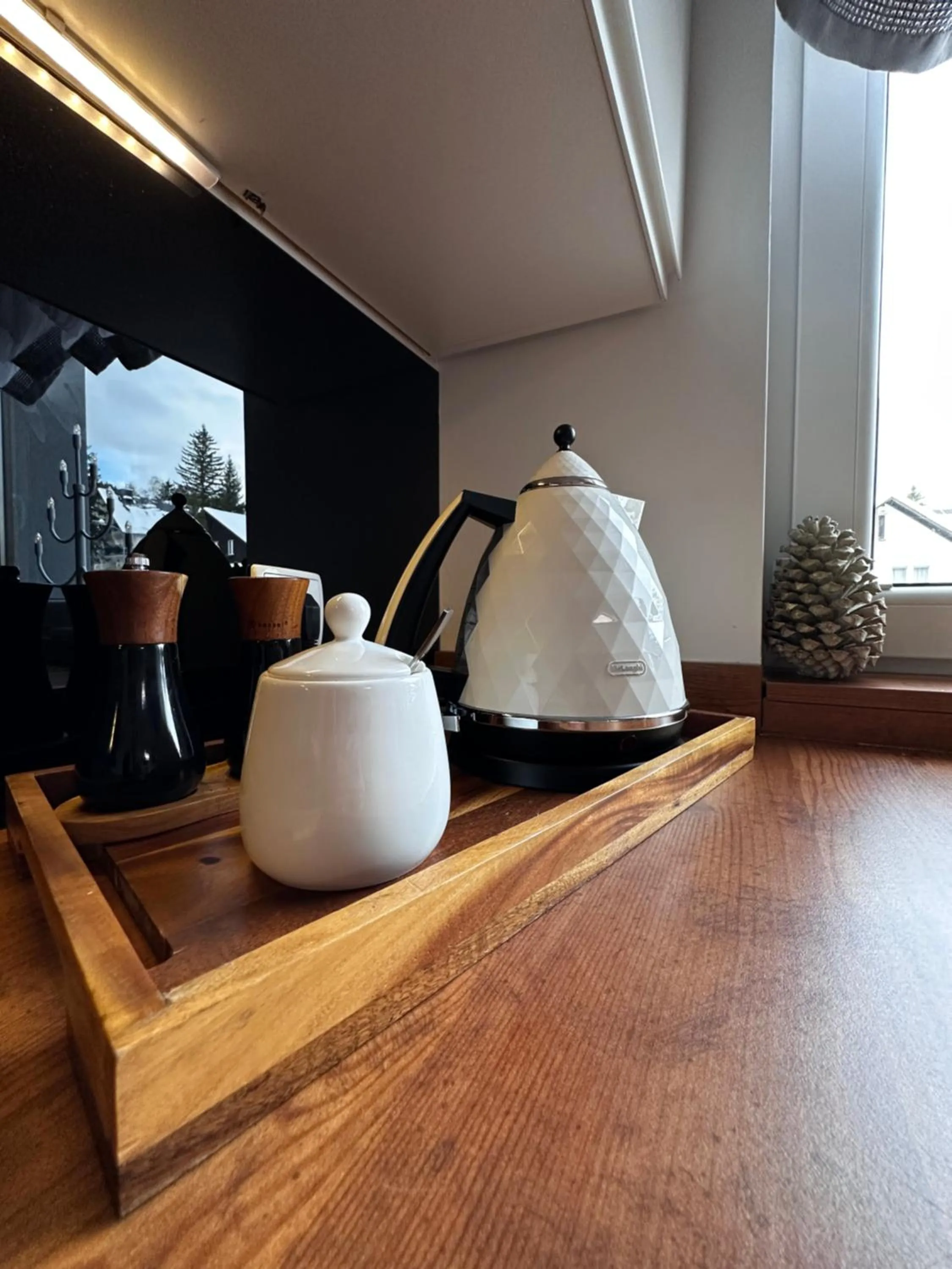 Coffee/tea facilities in Apartamenty Alcatraz z jacuzzi