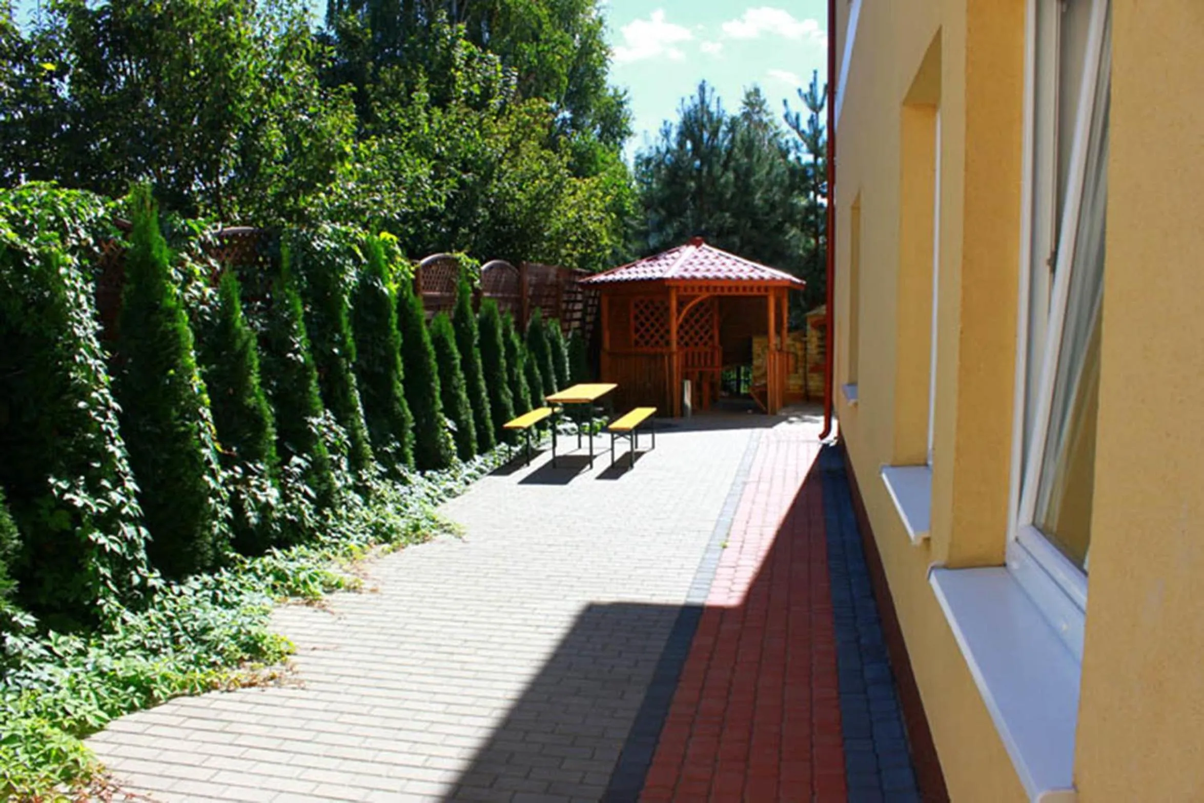 Area and facilities in Hotelik Jankowski