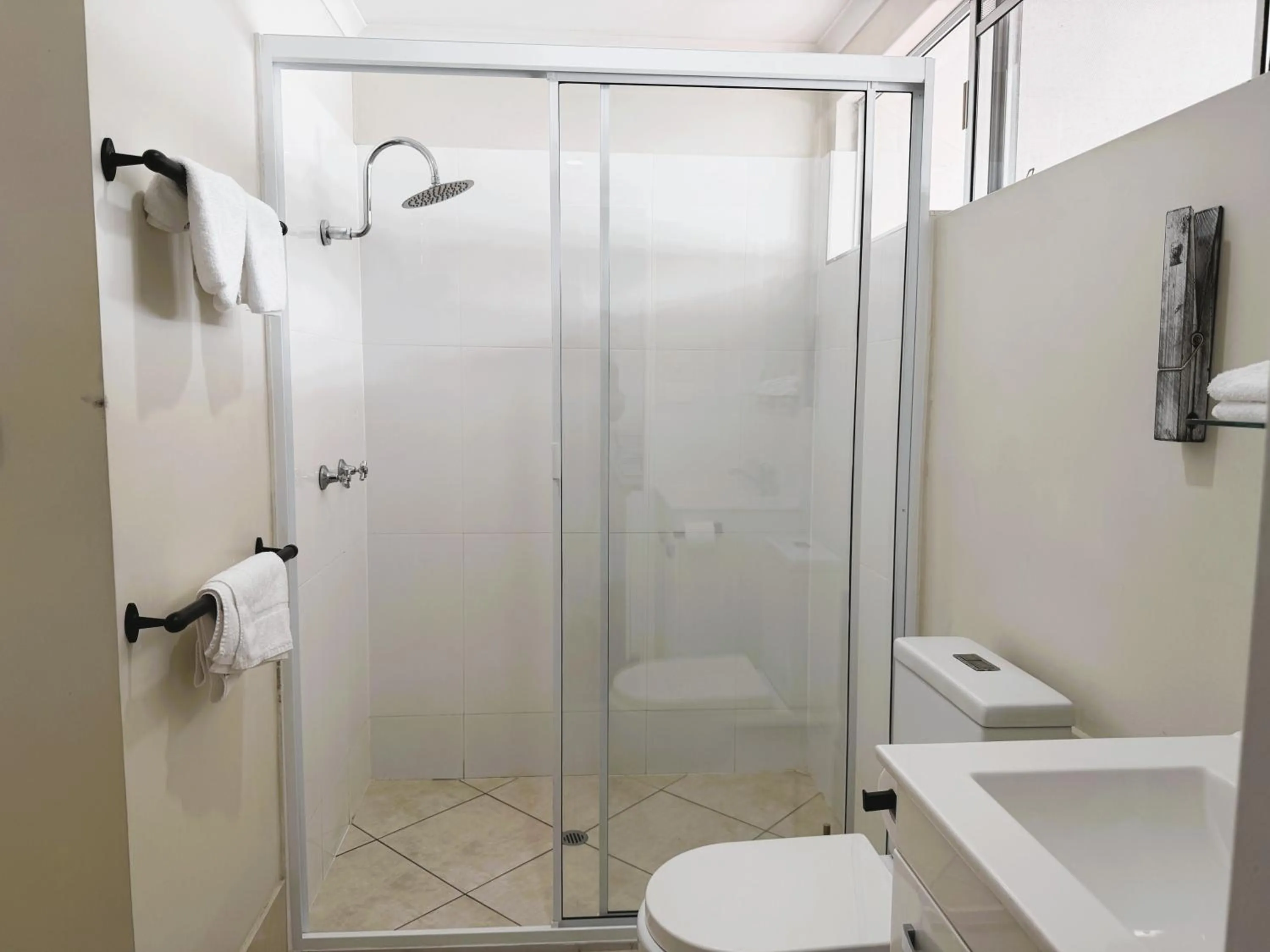 Shower in Lychee Tree Holiday Apartments