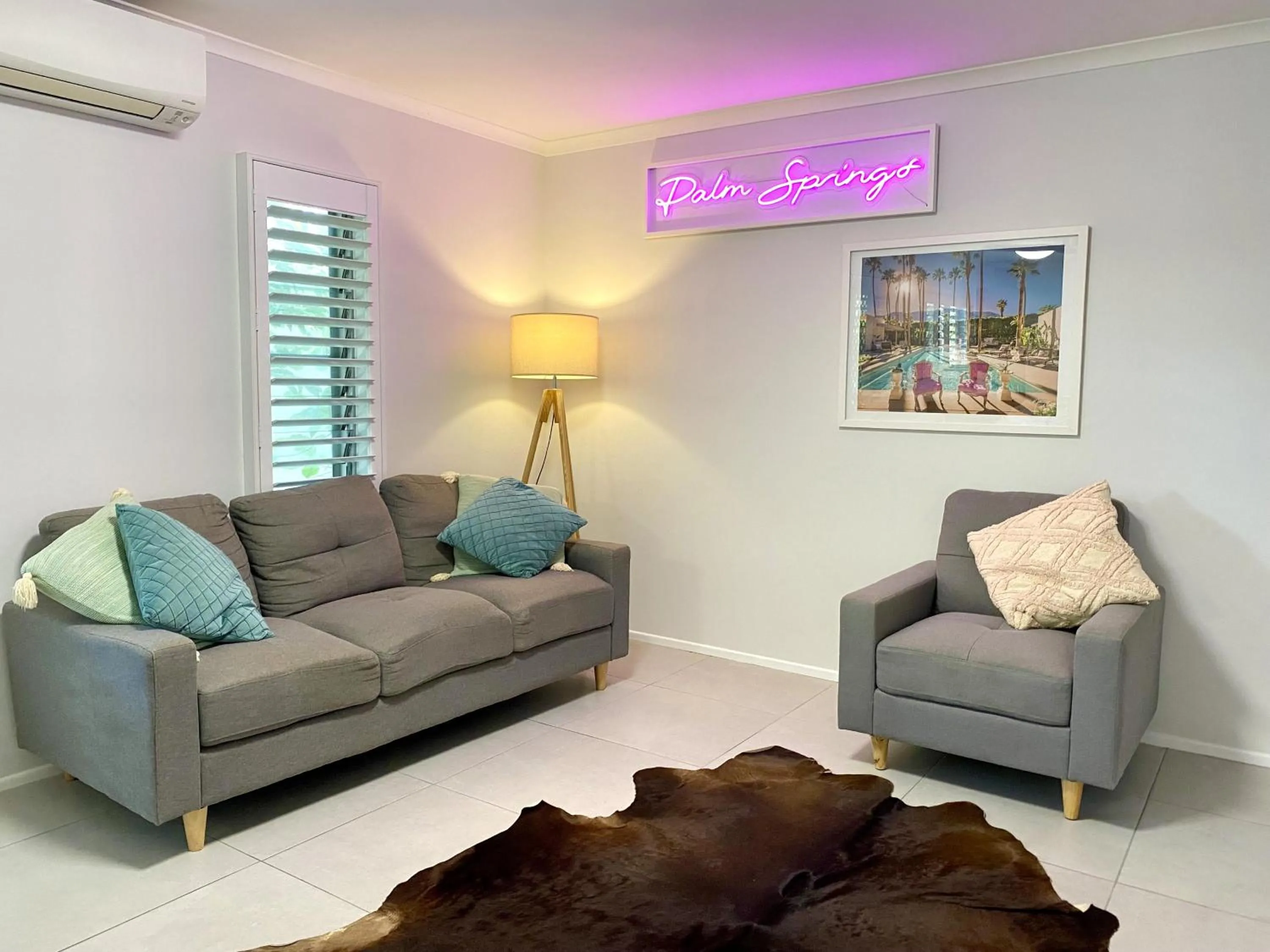 Living room in Lychee Tree Holiday Apartments