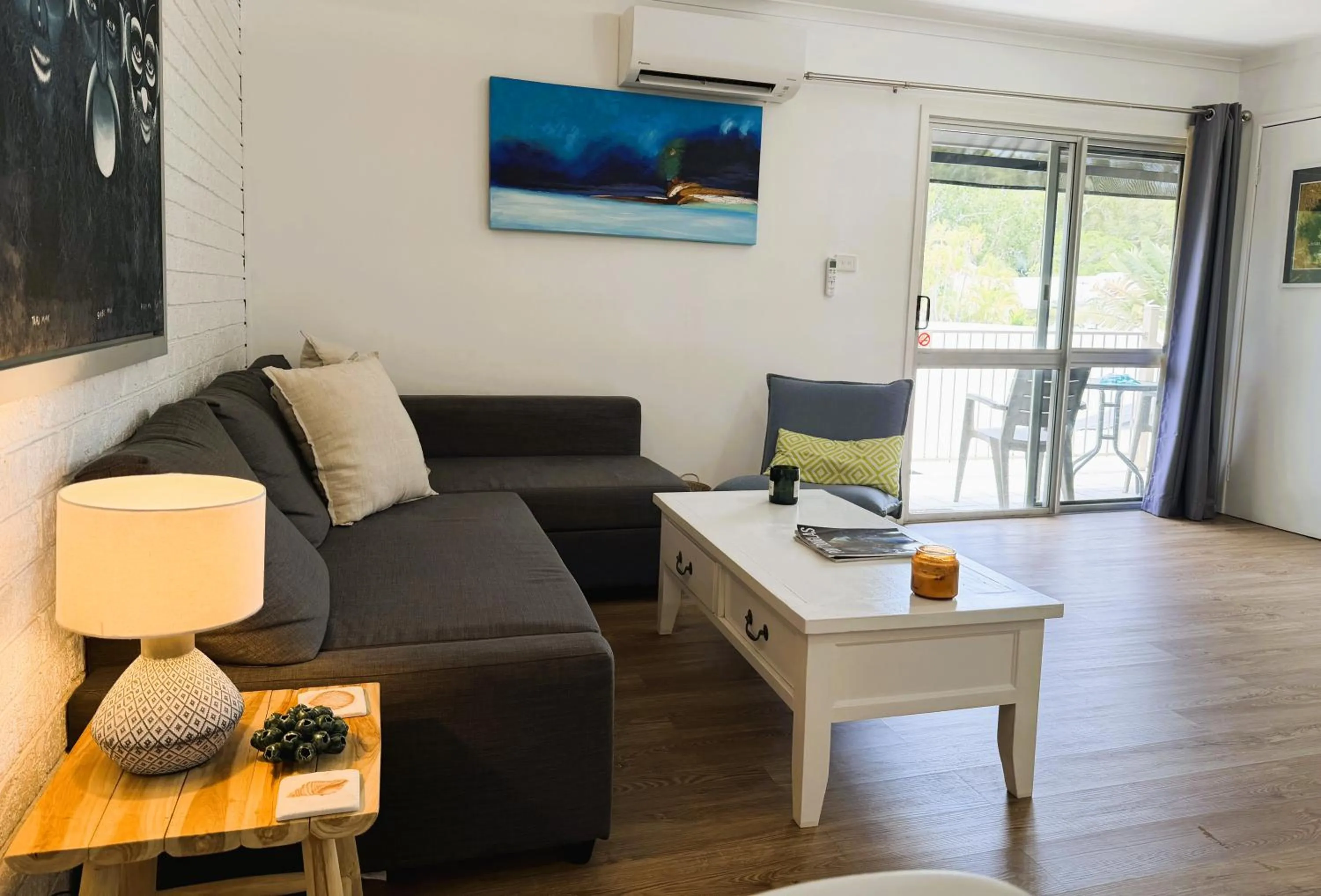 Living room in Lychee Tree Holiday Apartments