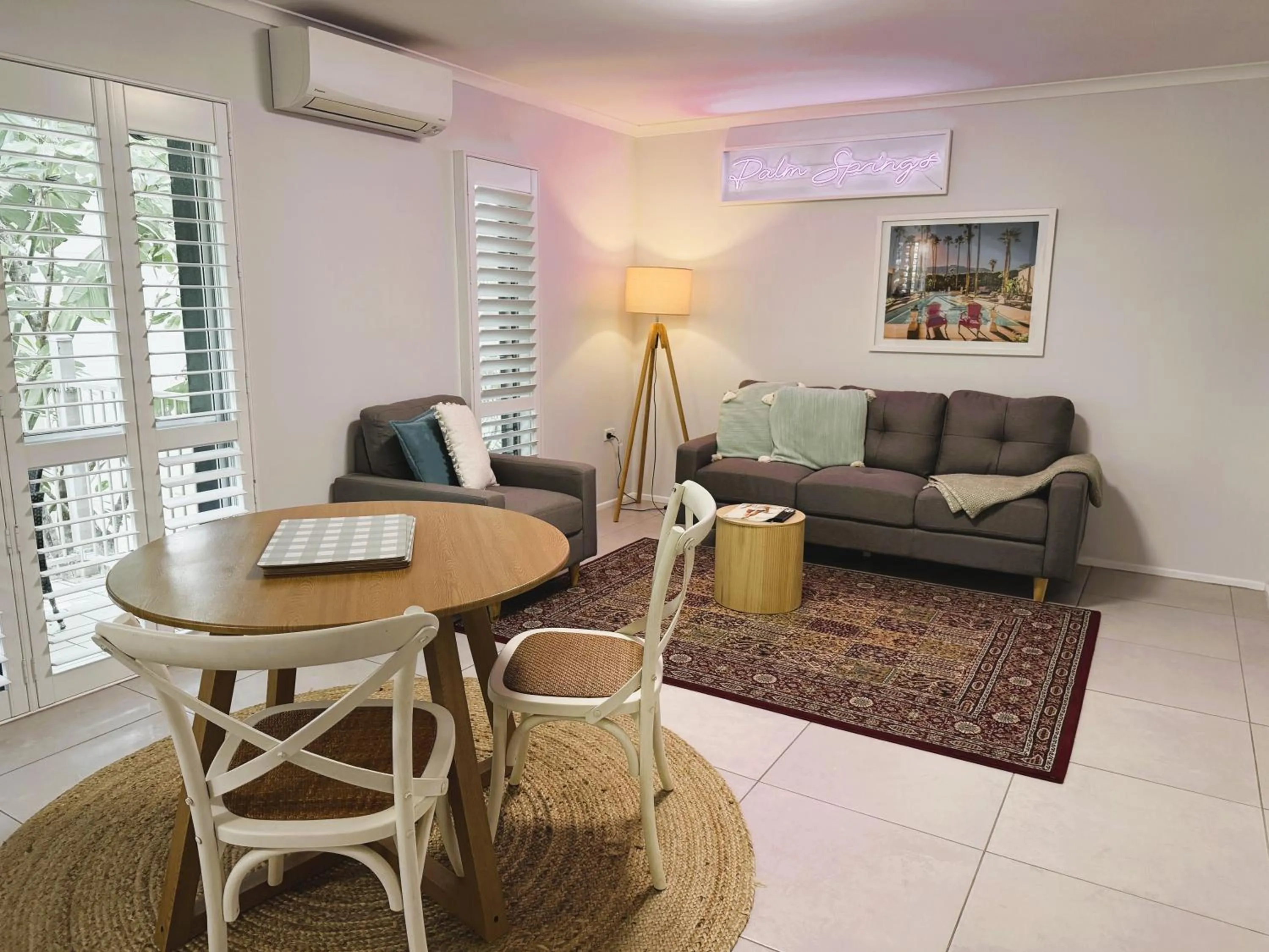 Living room in Lychee Tree Holiday Apartments