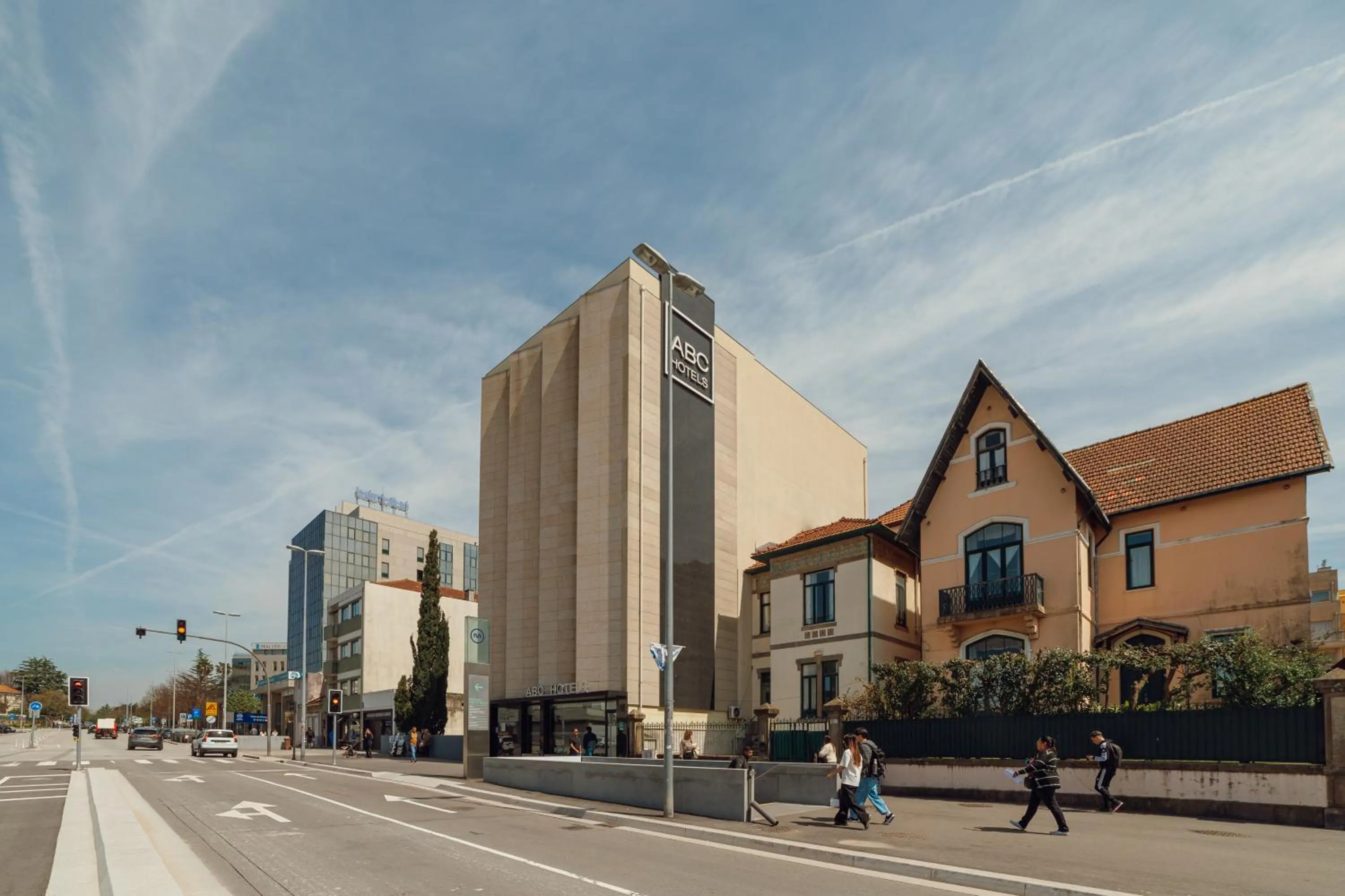 Property building in ABC Hotel Porto - Boavista