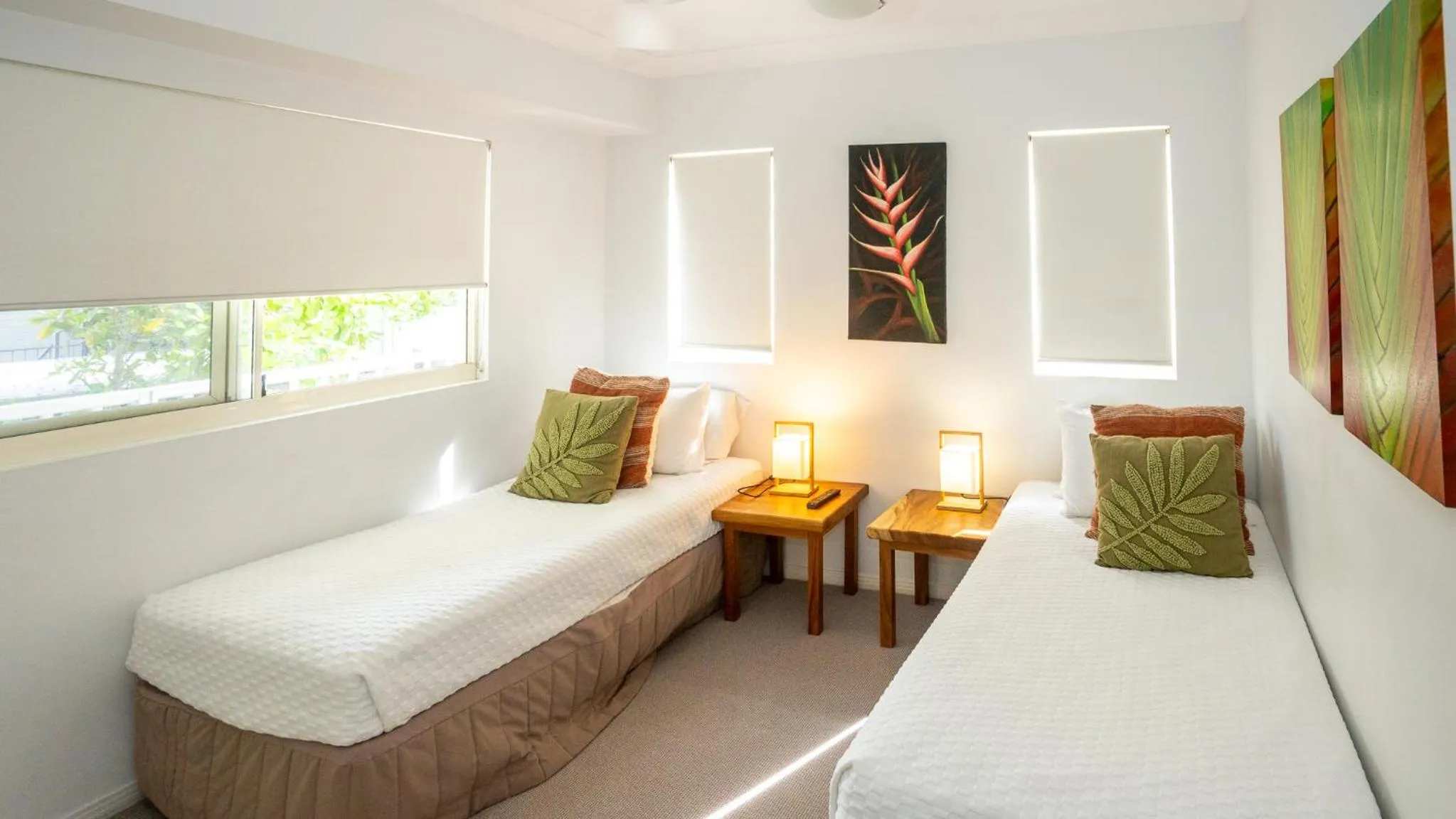 Bedroom, Bed in Waters Edge Apartment Cairns