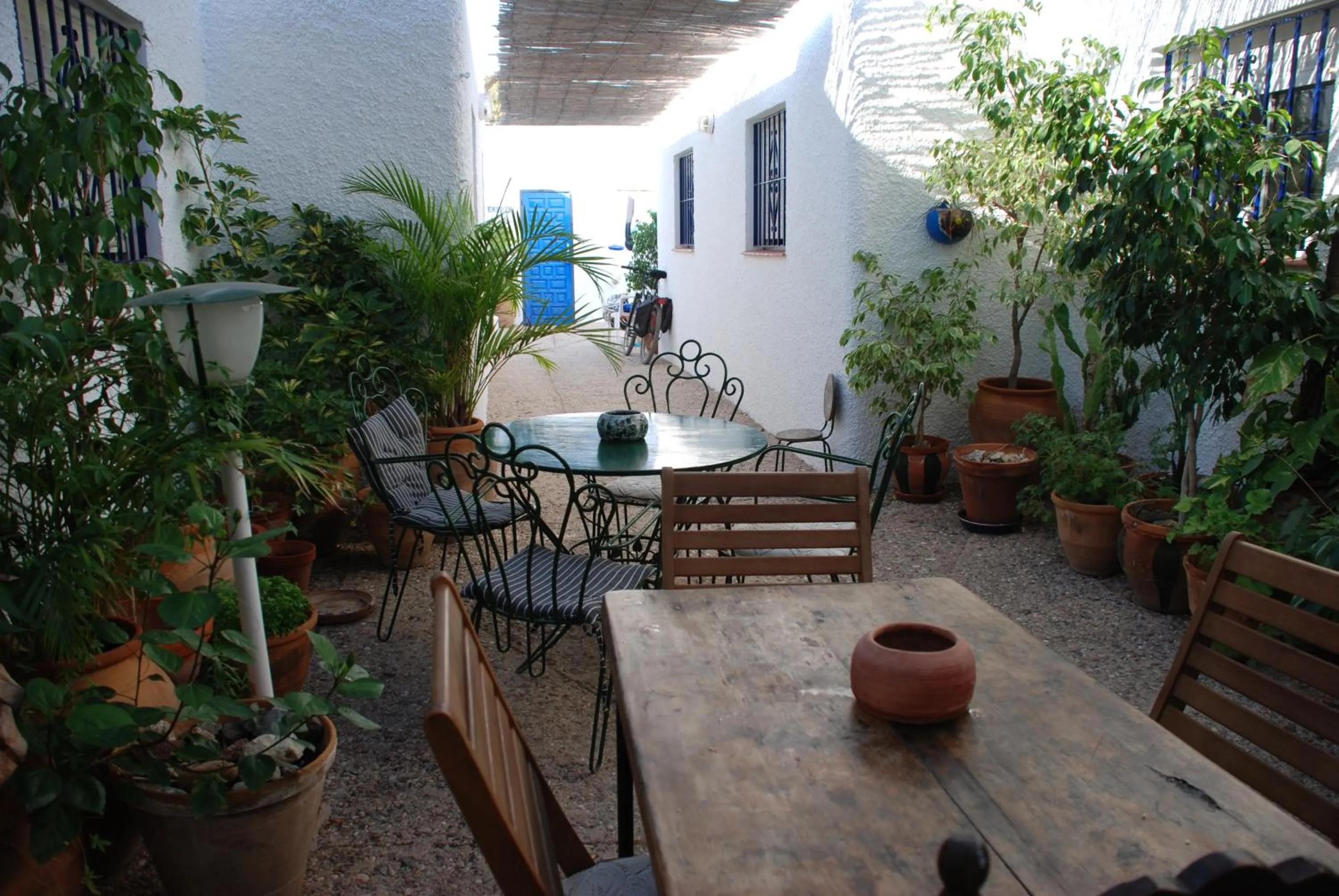 Patio in Albergue de San Jose