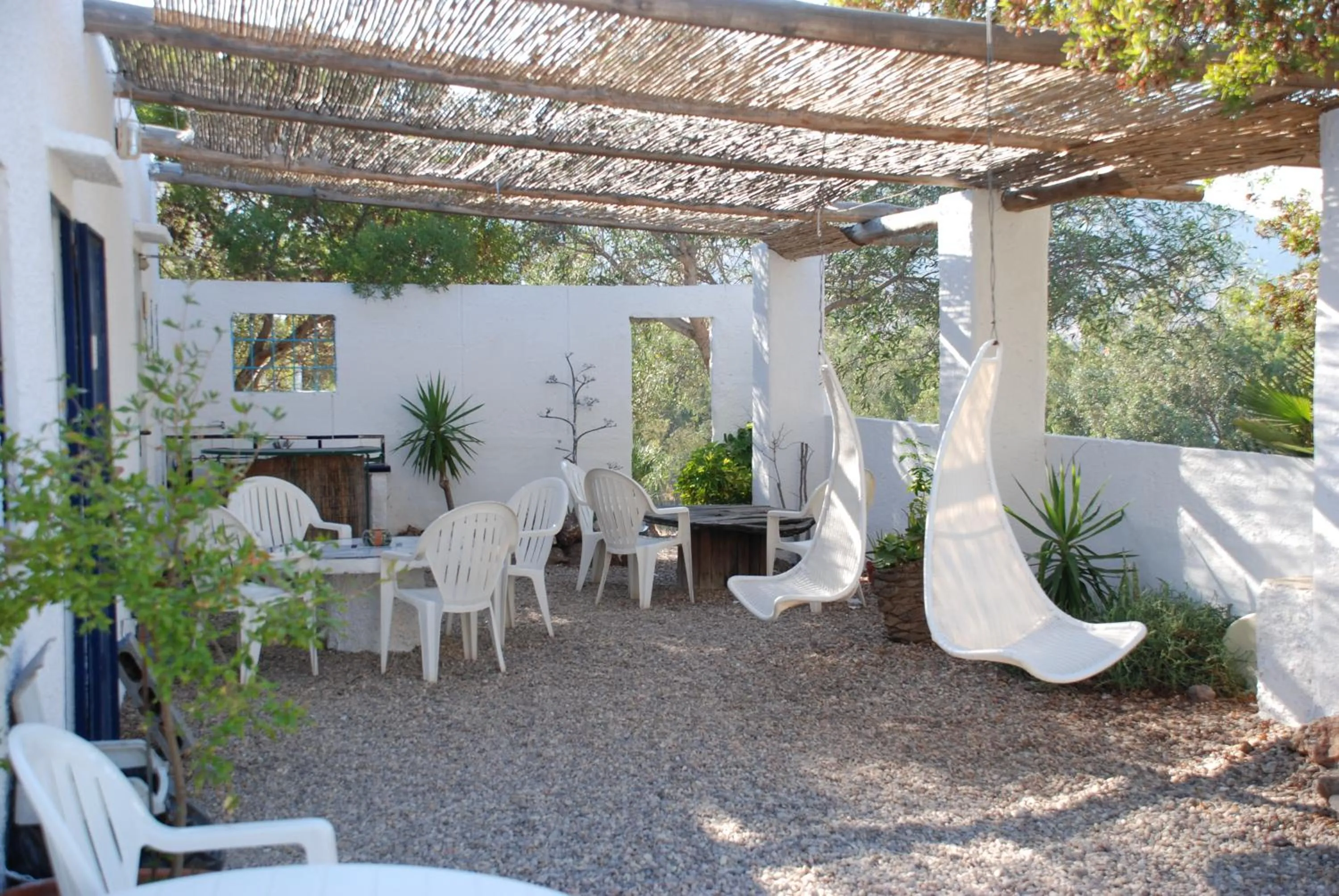 Patio in Albergue de San Jose