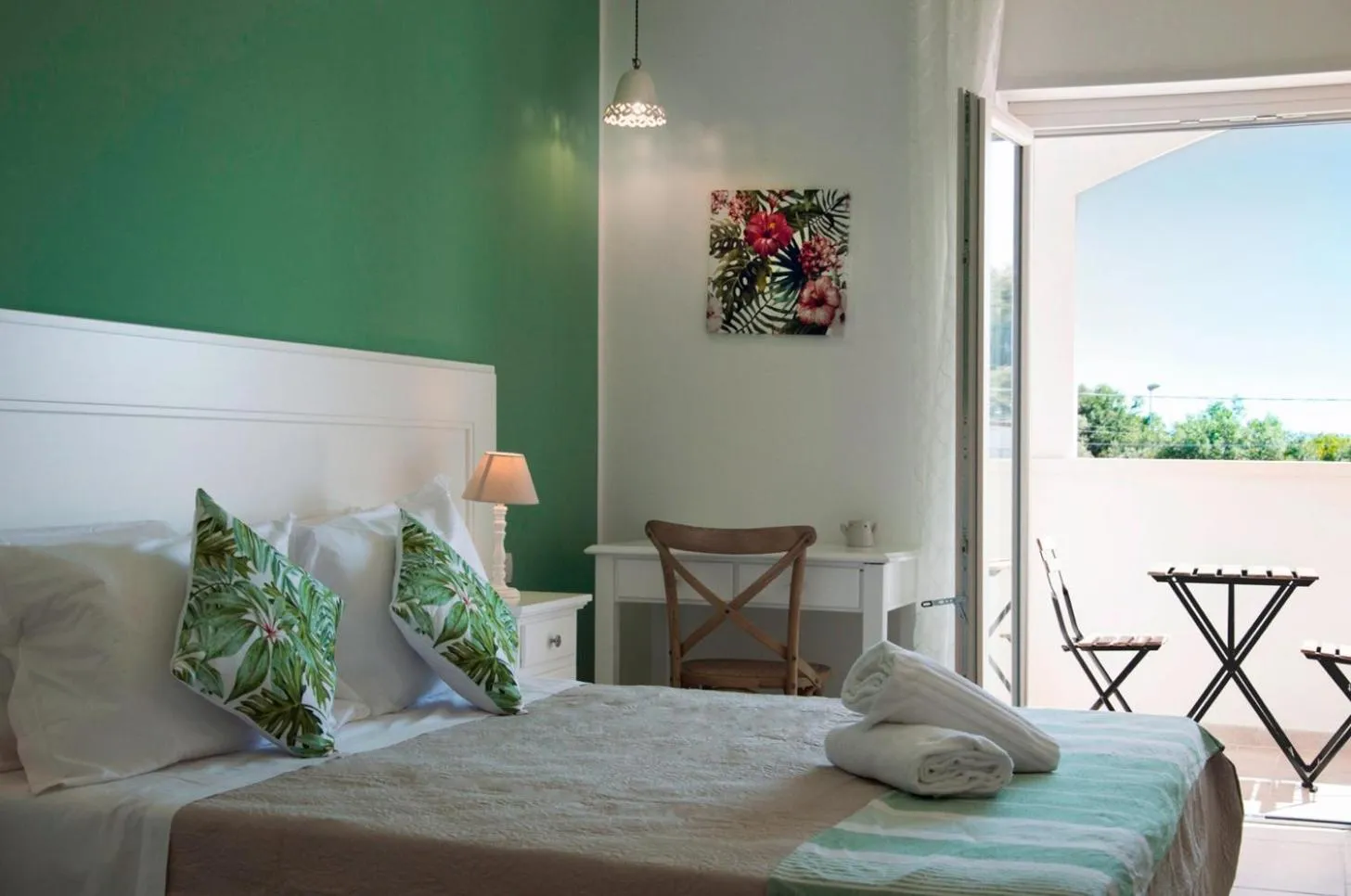 Bed in Villa de Lua Boutique Hotel