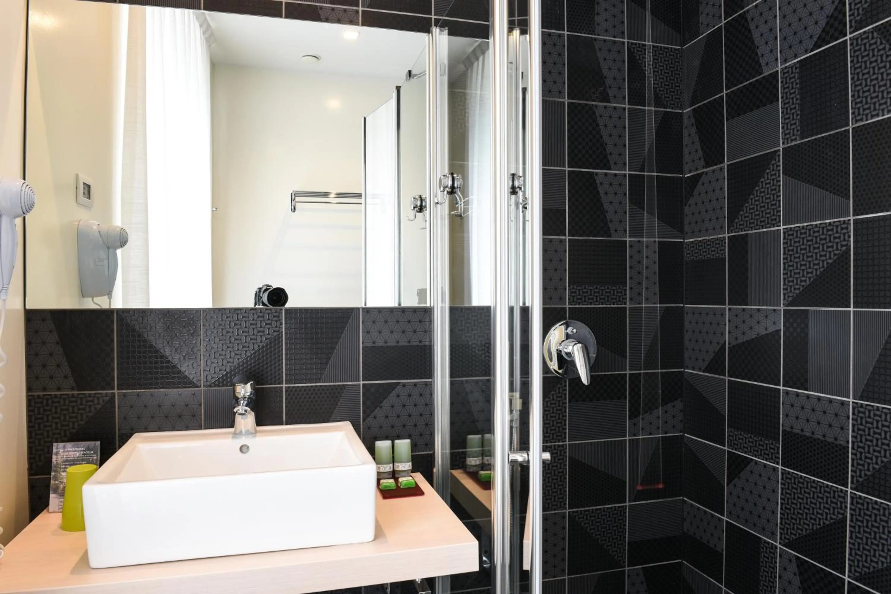 Shower in On The Rock