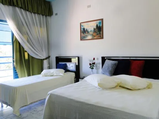 Bed in Pousada Israel