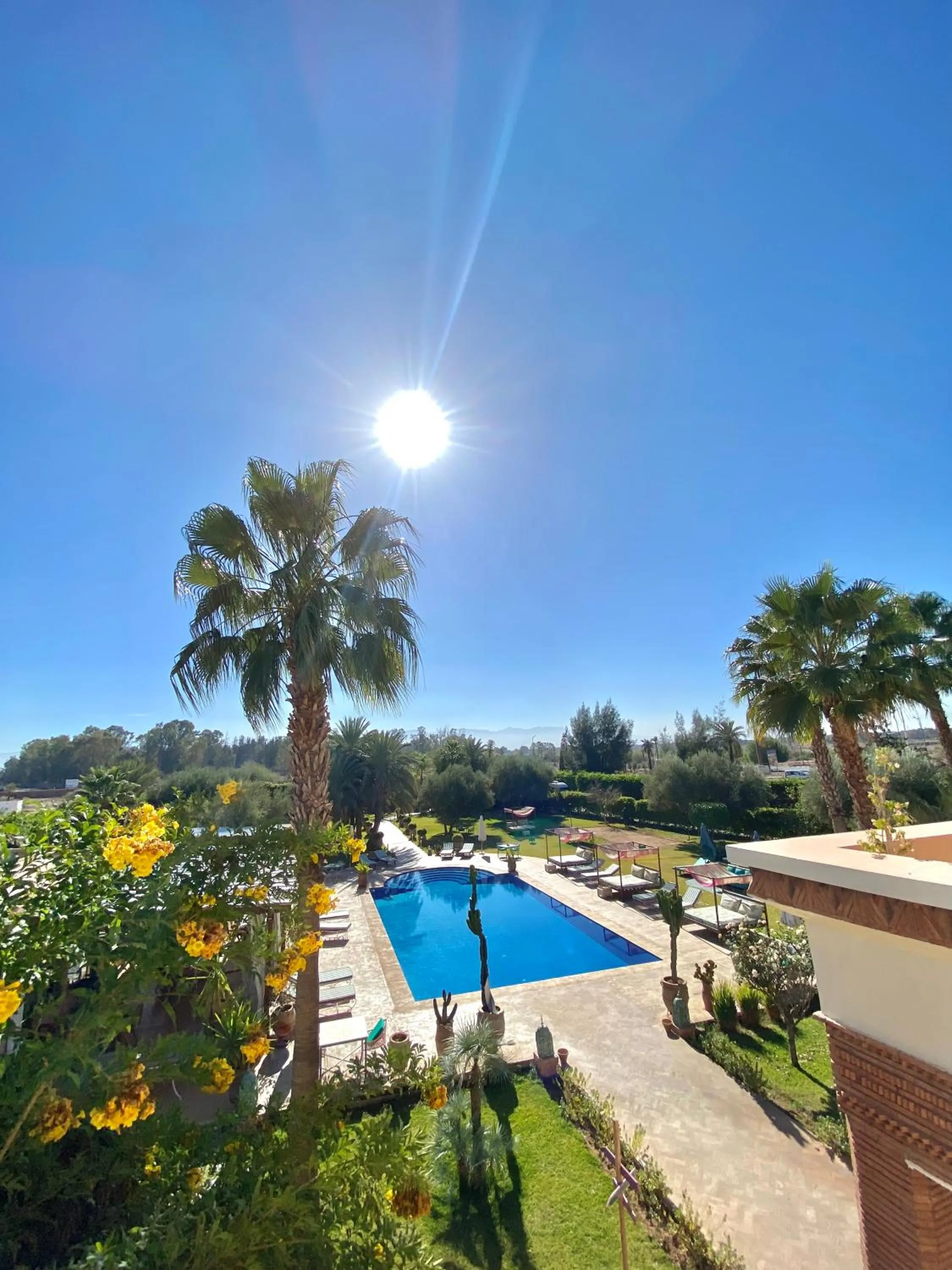 Balcony/Terrace in La Villa Des Golfs & PinkCactus