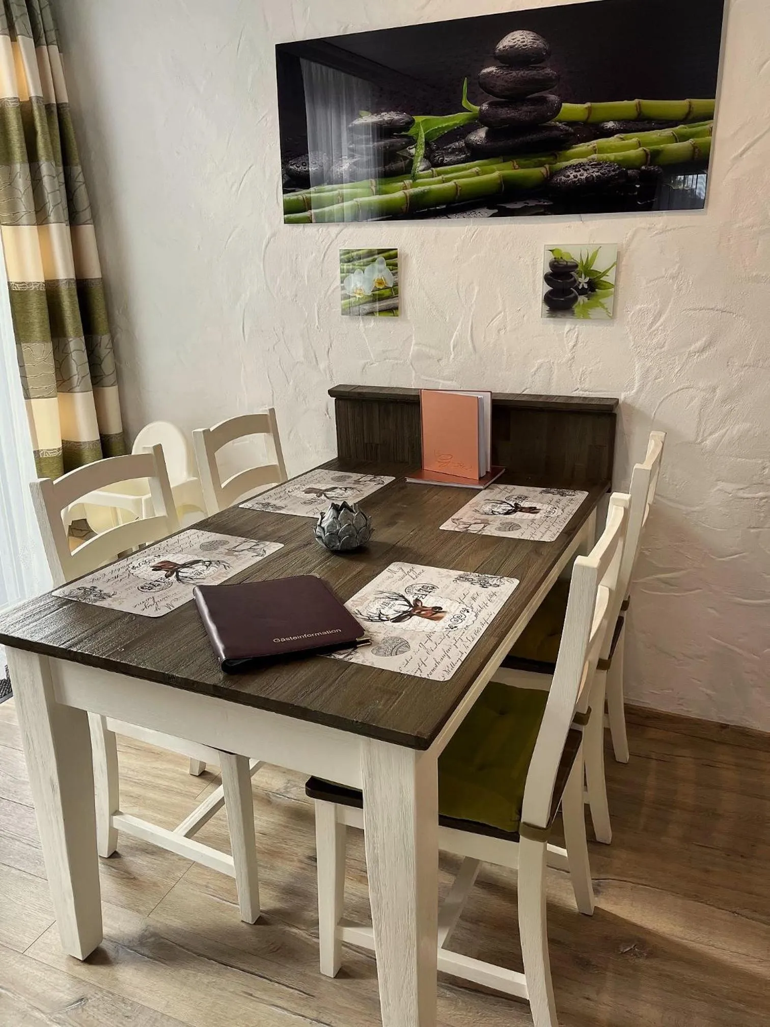 Living room in Macke`s Ferienwohnungen
