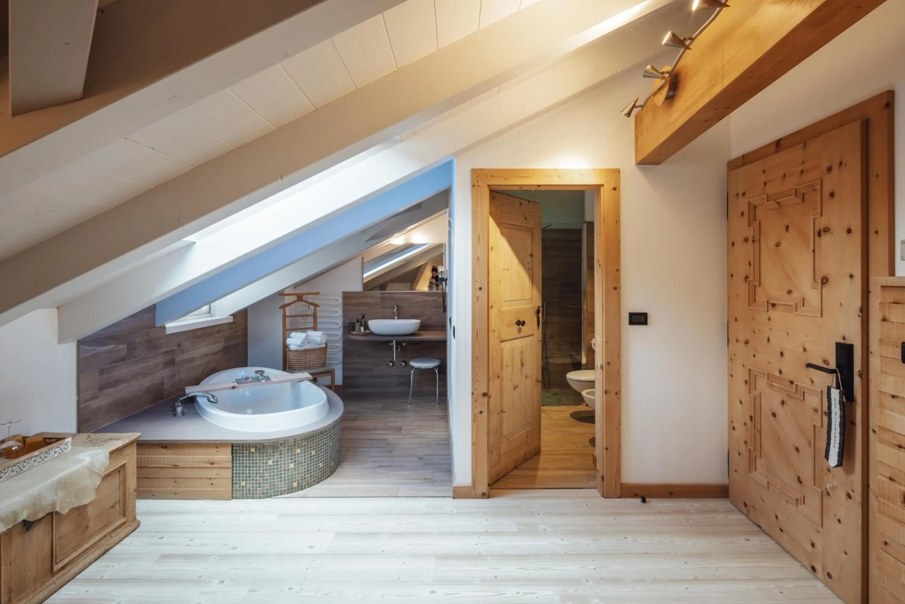 Shower in Hotel Garnì Laurino