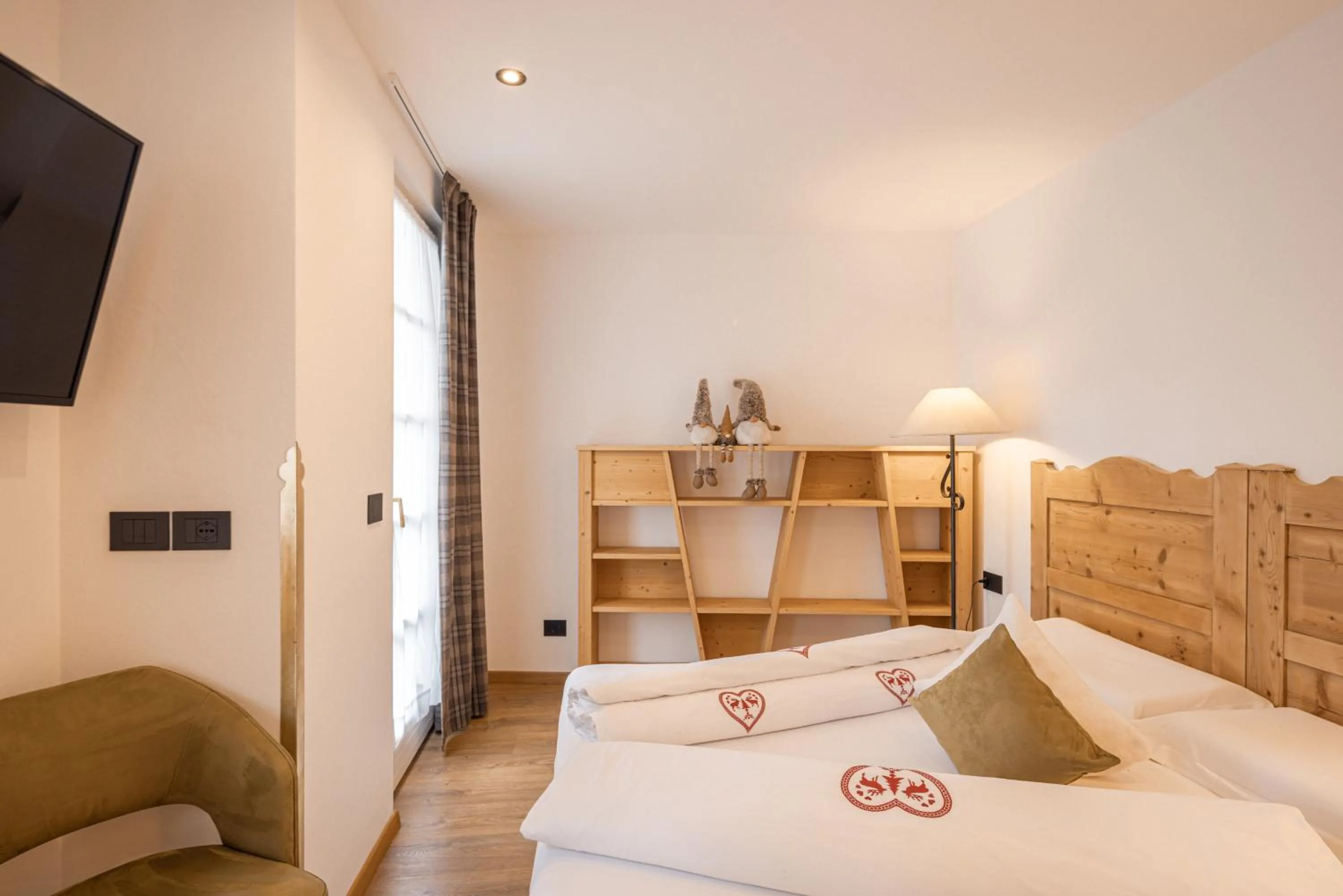 TV and multimedia, Bed in Hotel Garnì Laurino