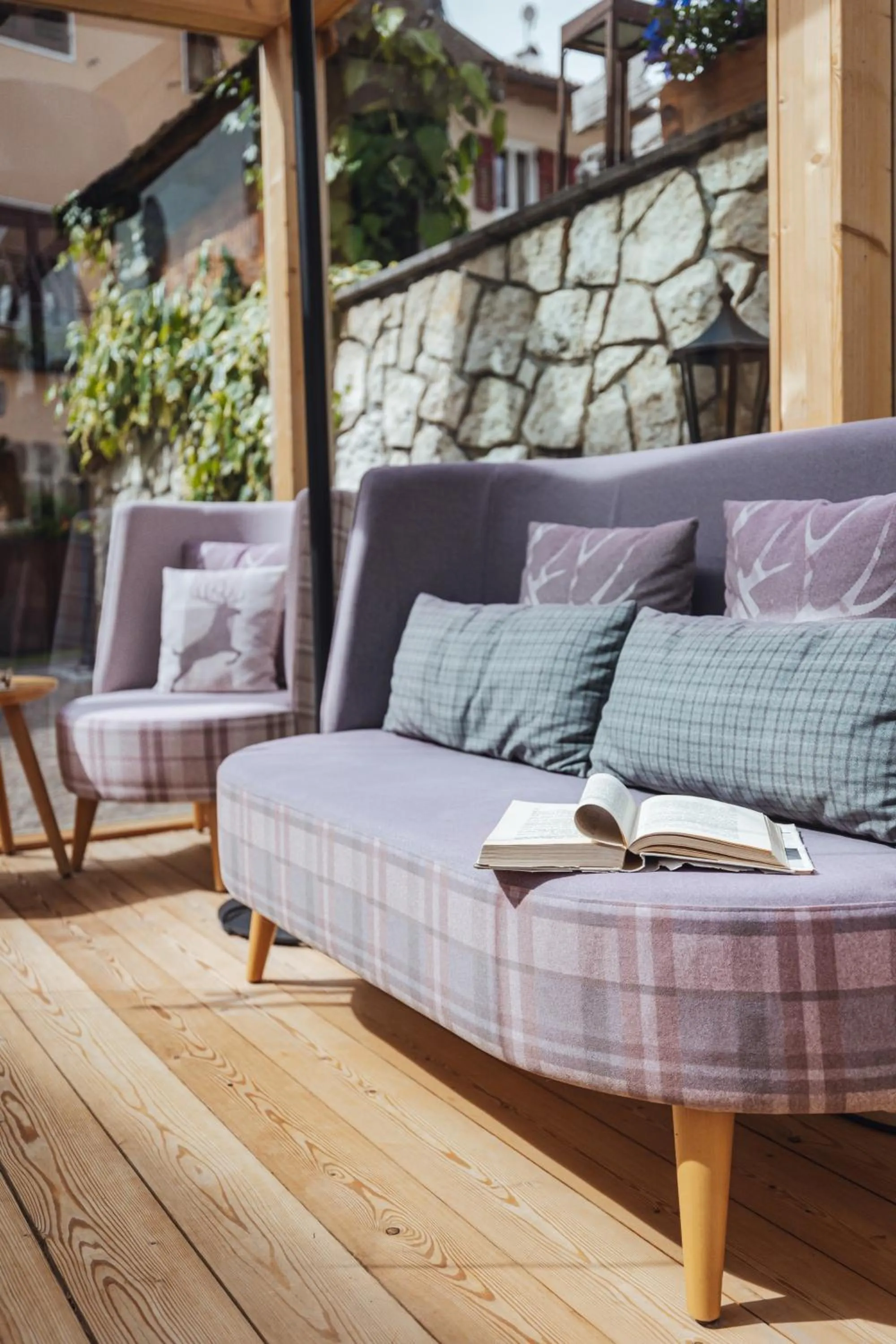 Garden in Hotel Garnì Laurino