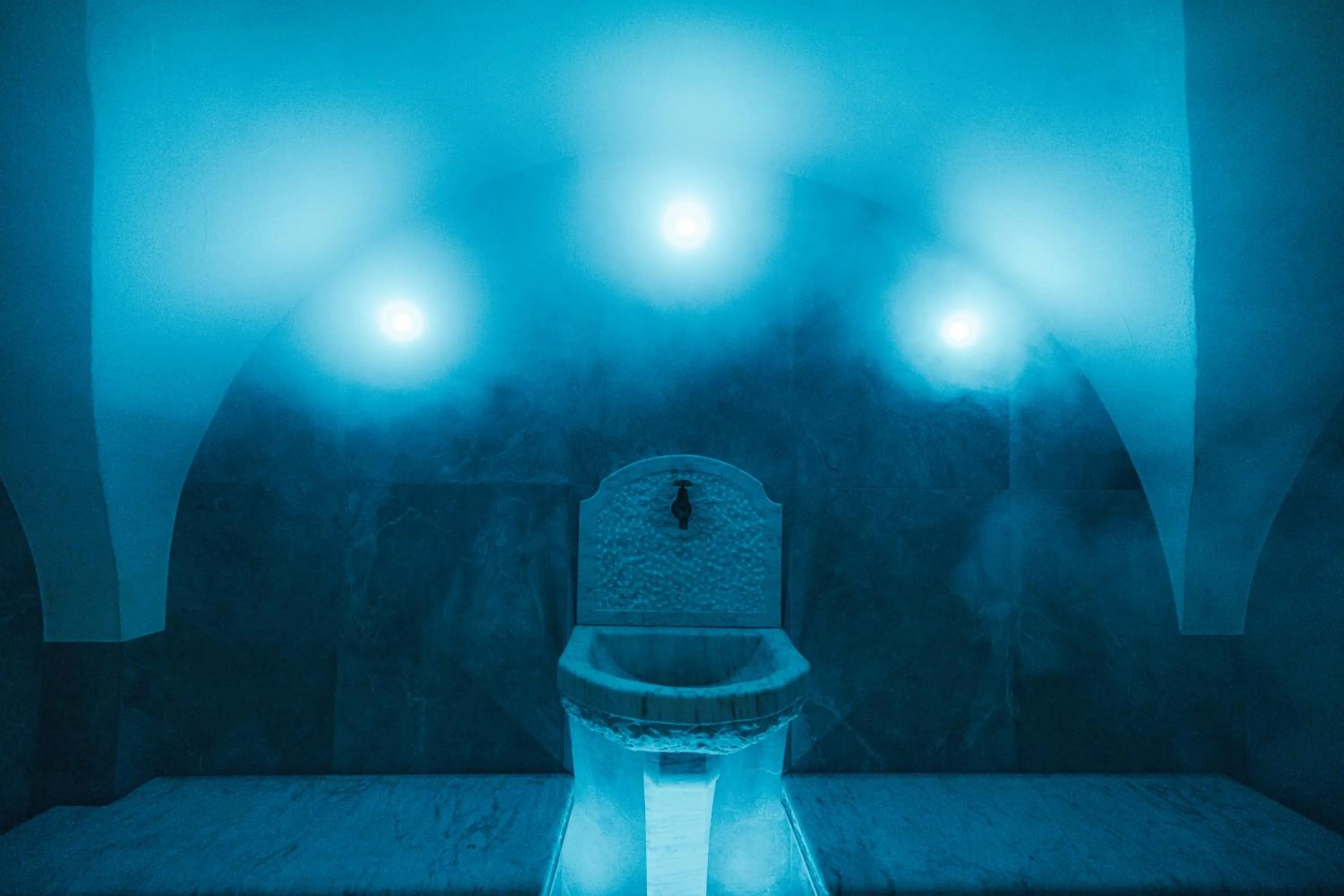 Steam room in Hotel Garnì Laurino