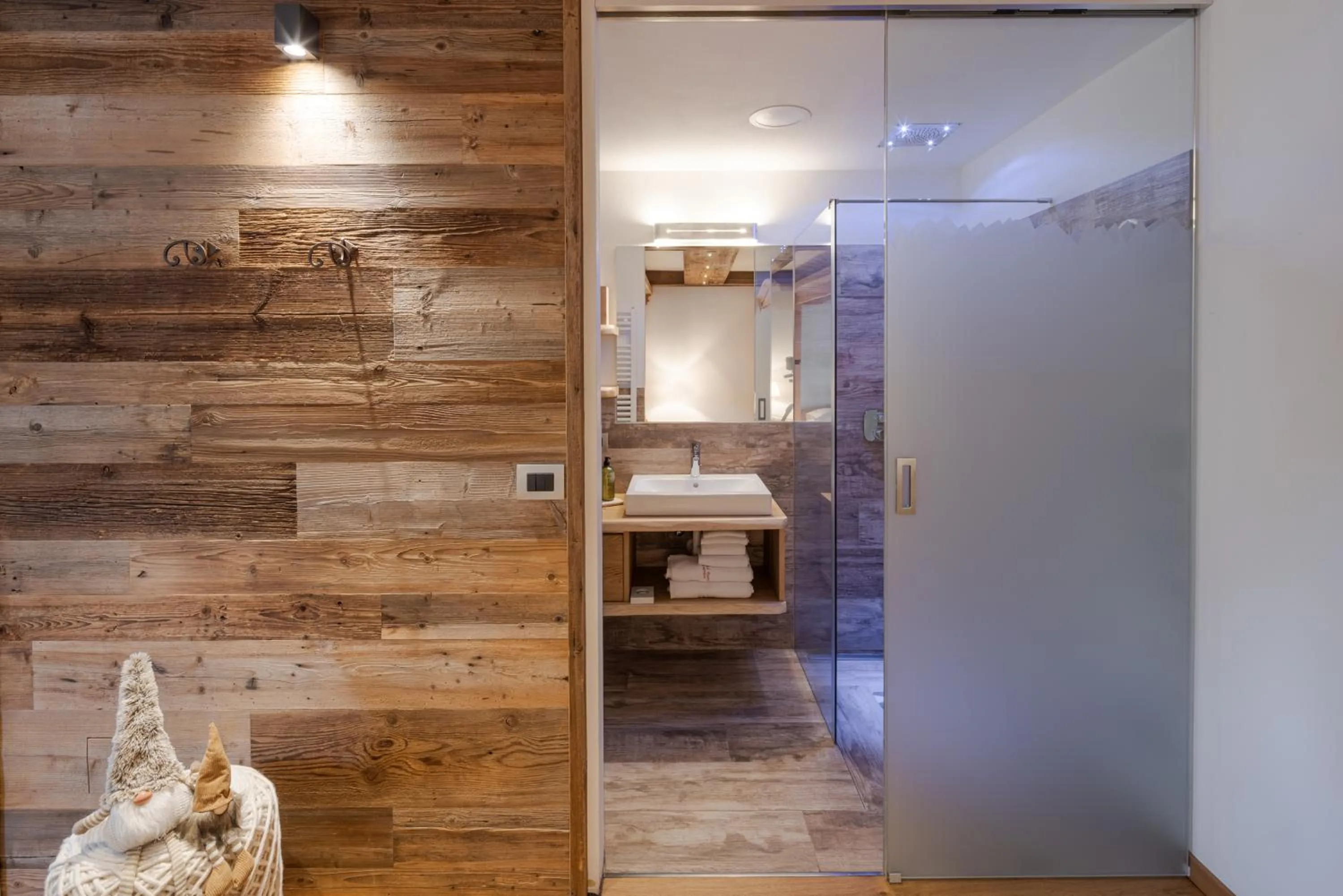 Shower in Hotel Garnì Laurino