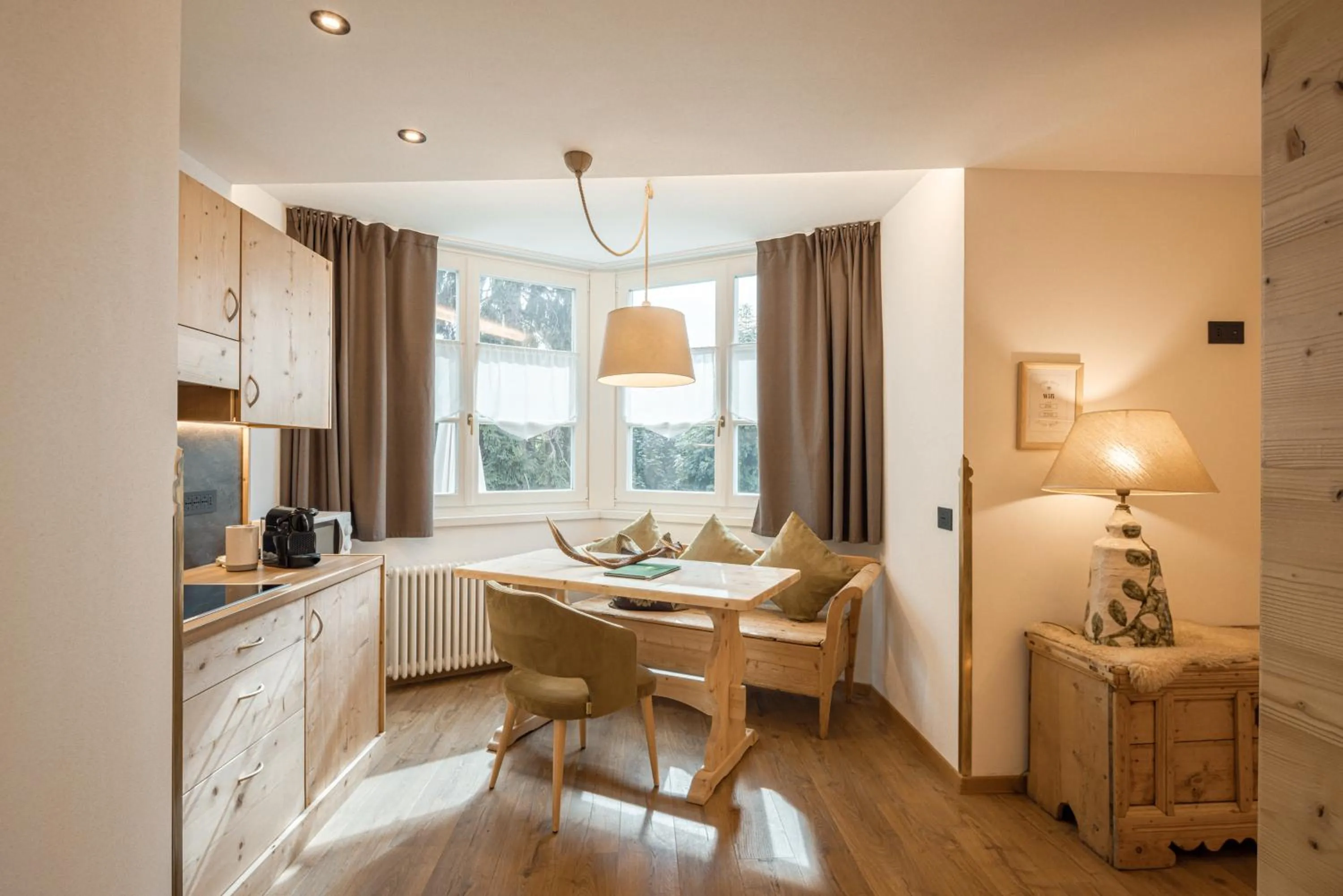 kitchen in Hotel Garnì Laurino