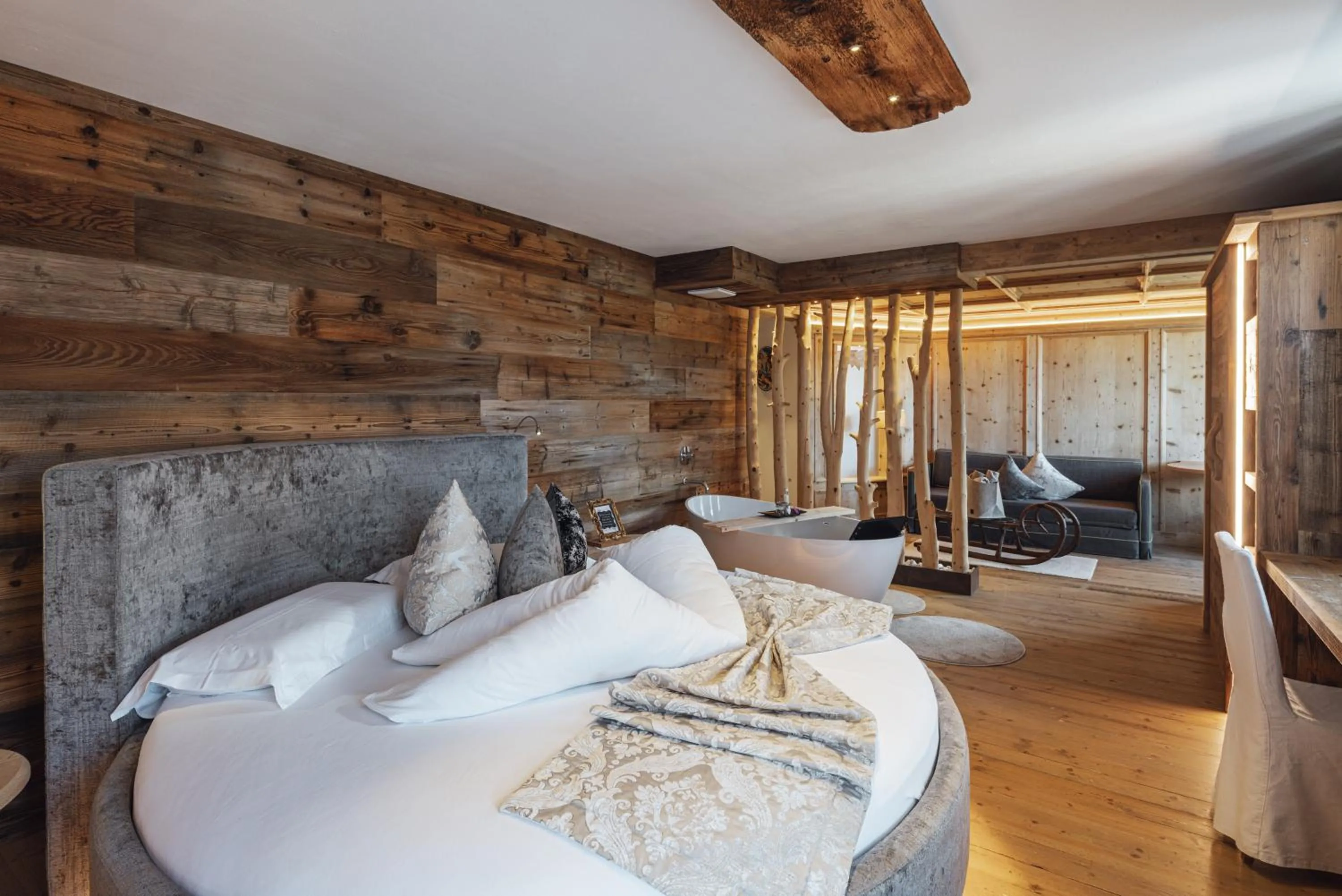 Bed in Hotel Garnì Laurino