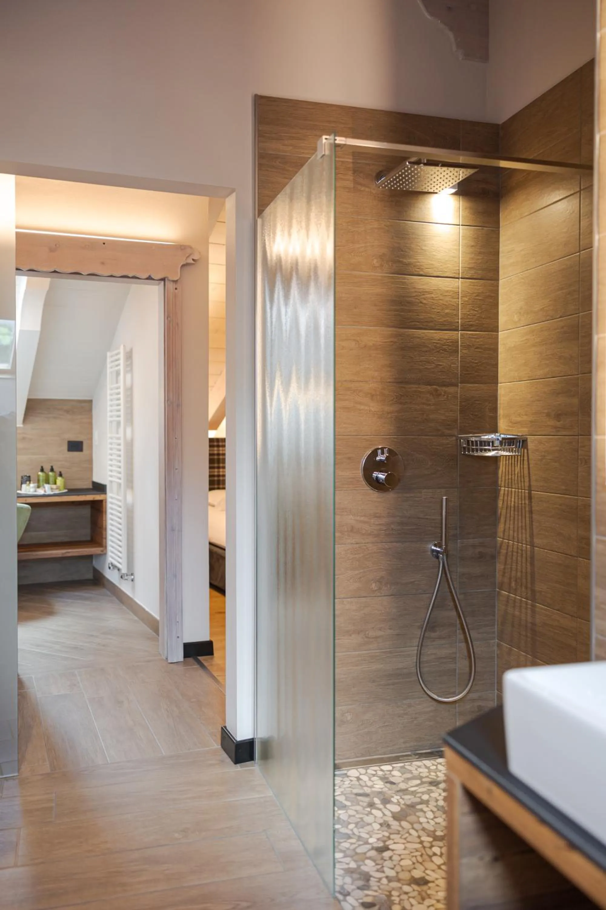 Shower in Hotel Garnì Laurino