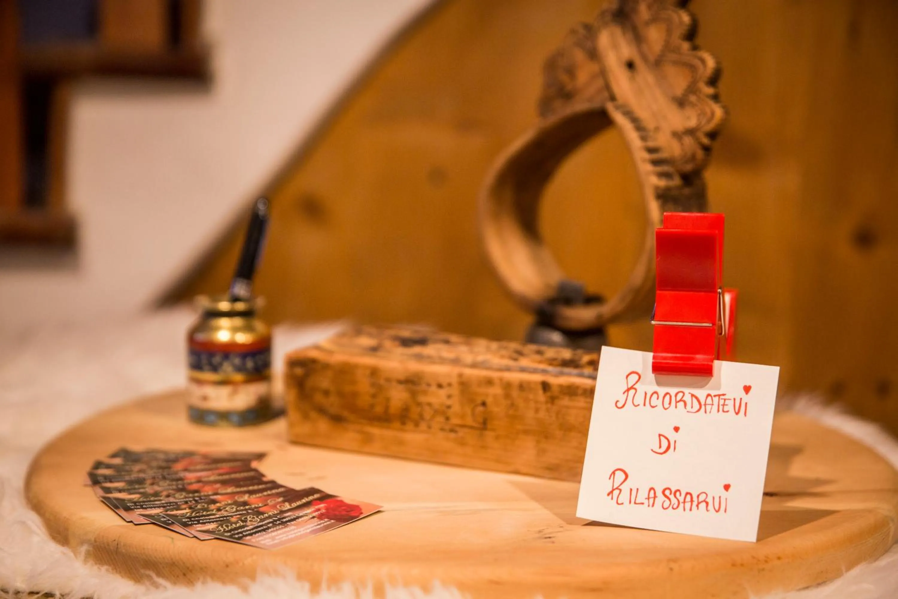 Lobby or reception in Hotel Garnì Laurino