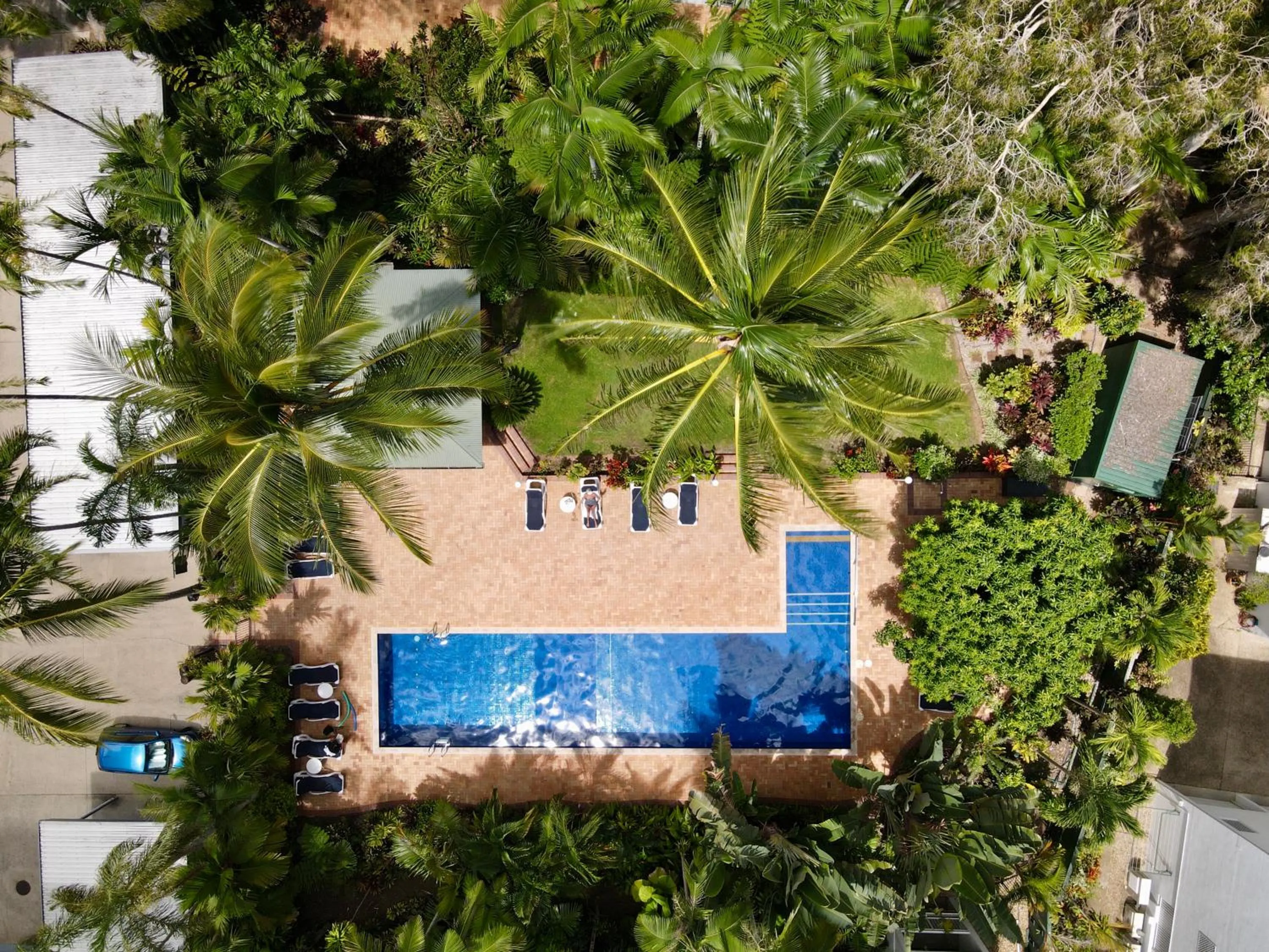 Bird's eye view in Agincourt Beachfront Apartments