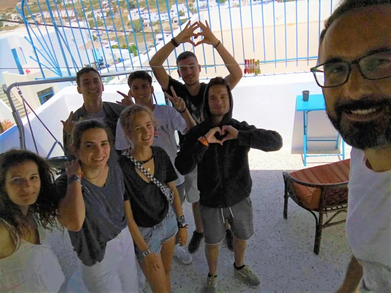 Staff in Grandma Vasiliki Rooms To Let