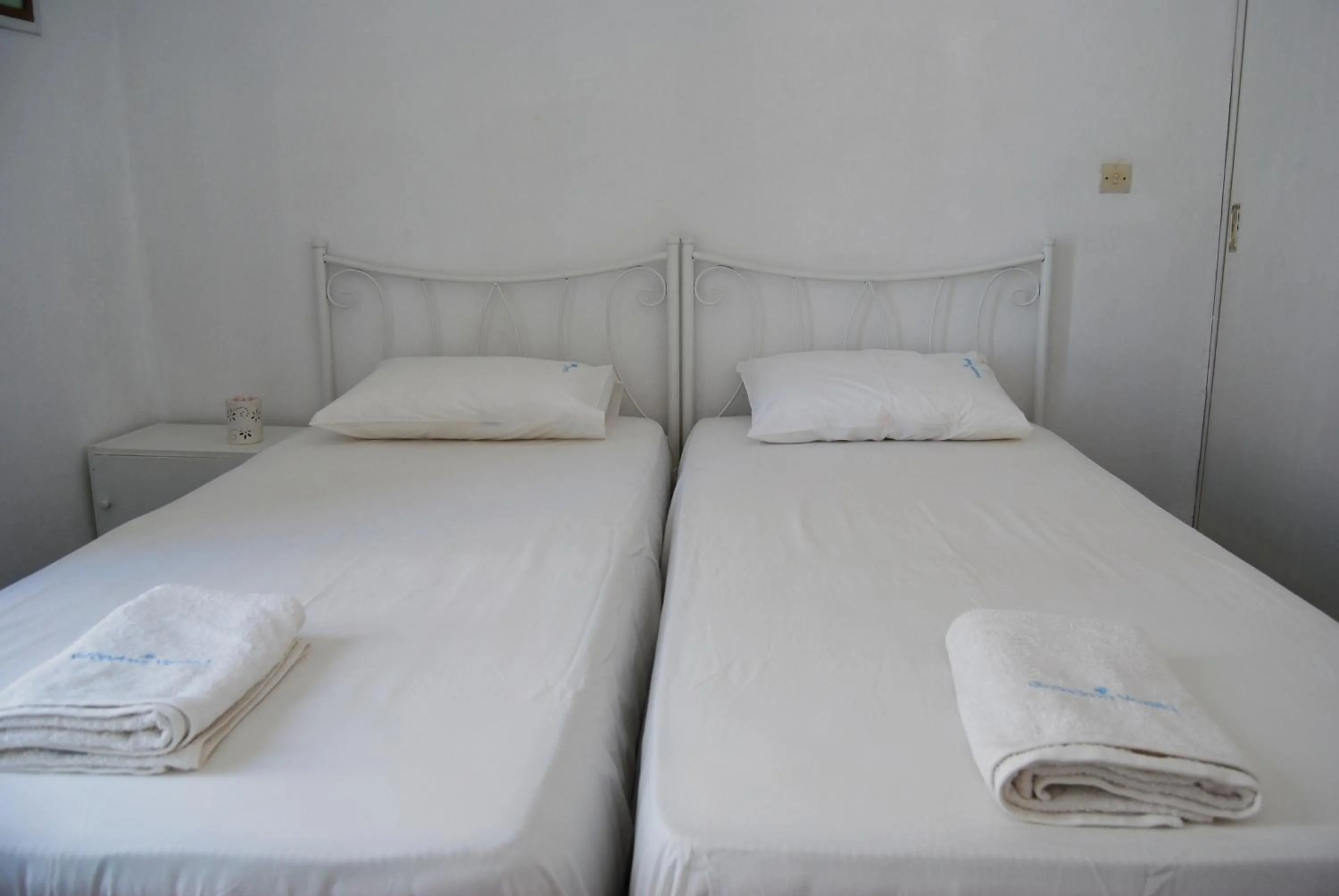 Bed in Grandma Vasiliki Rooms To Let