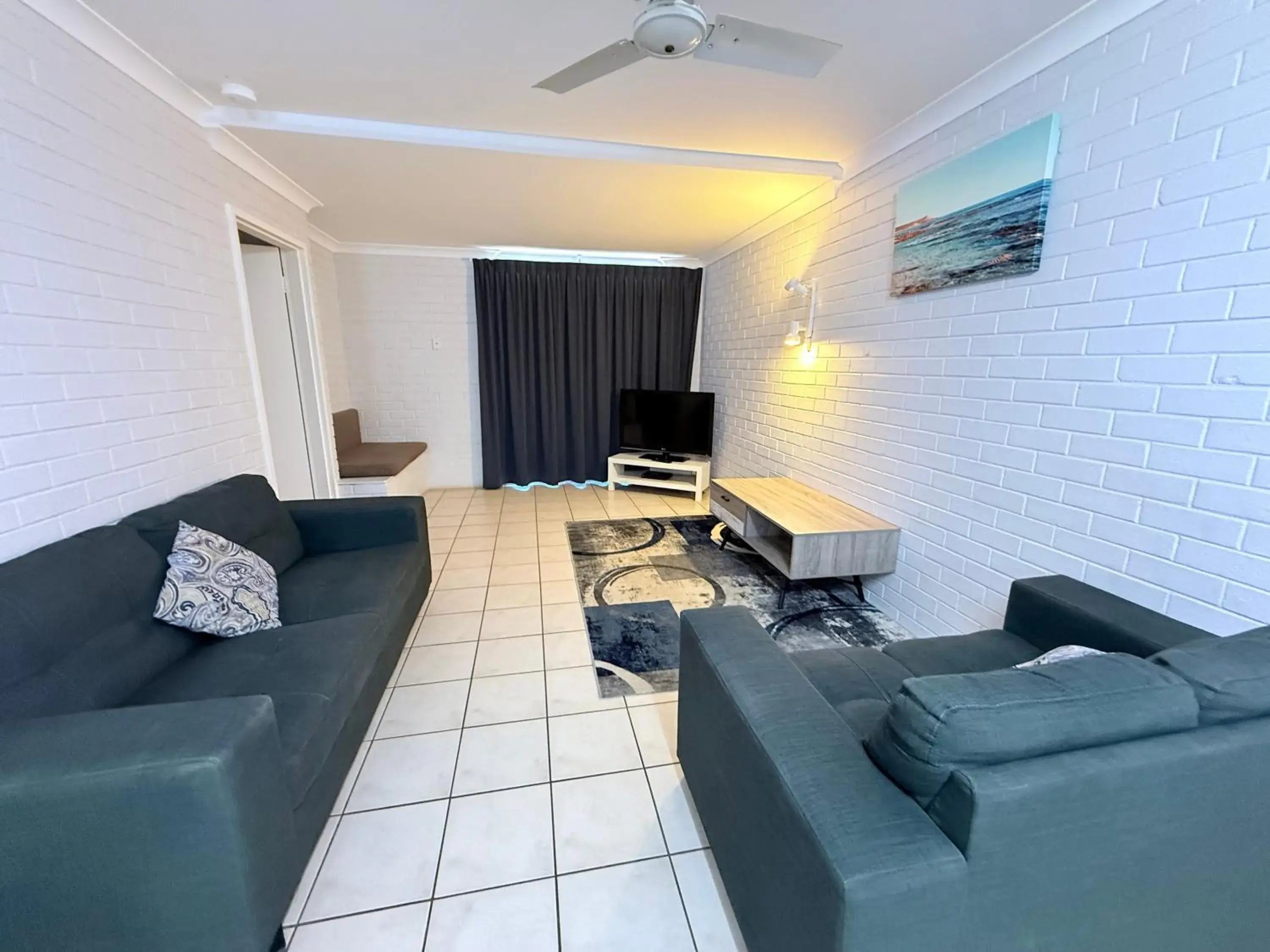 Living room in Kalbarri Seafront Villas Living room in Kalbarri Seafront Villas