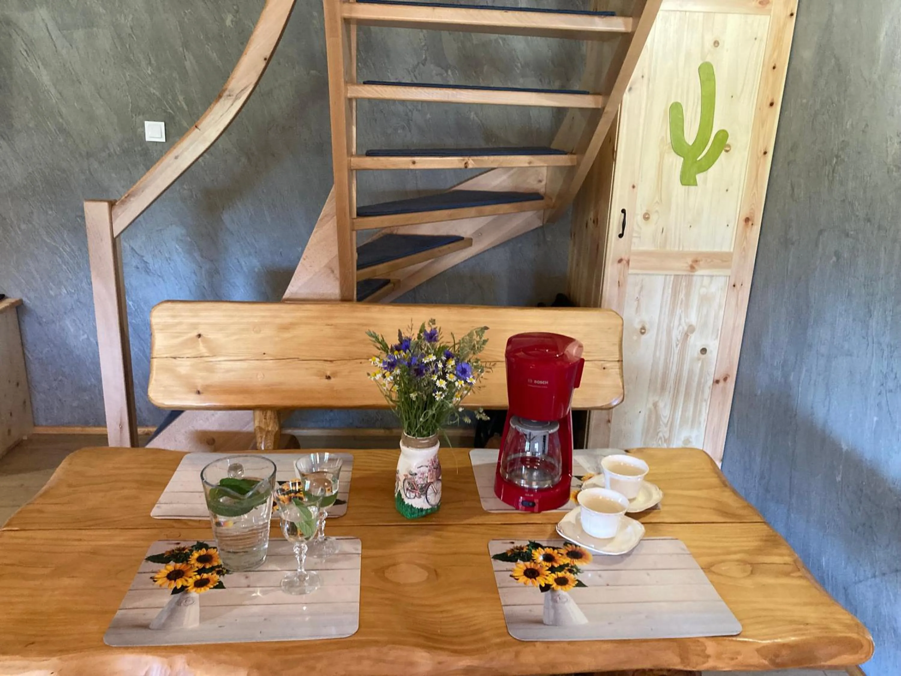 Food and drinks in Domki Kaktus