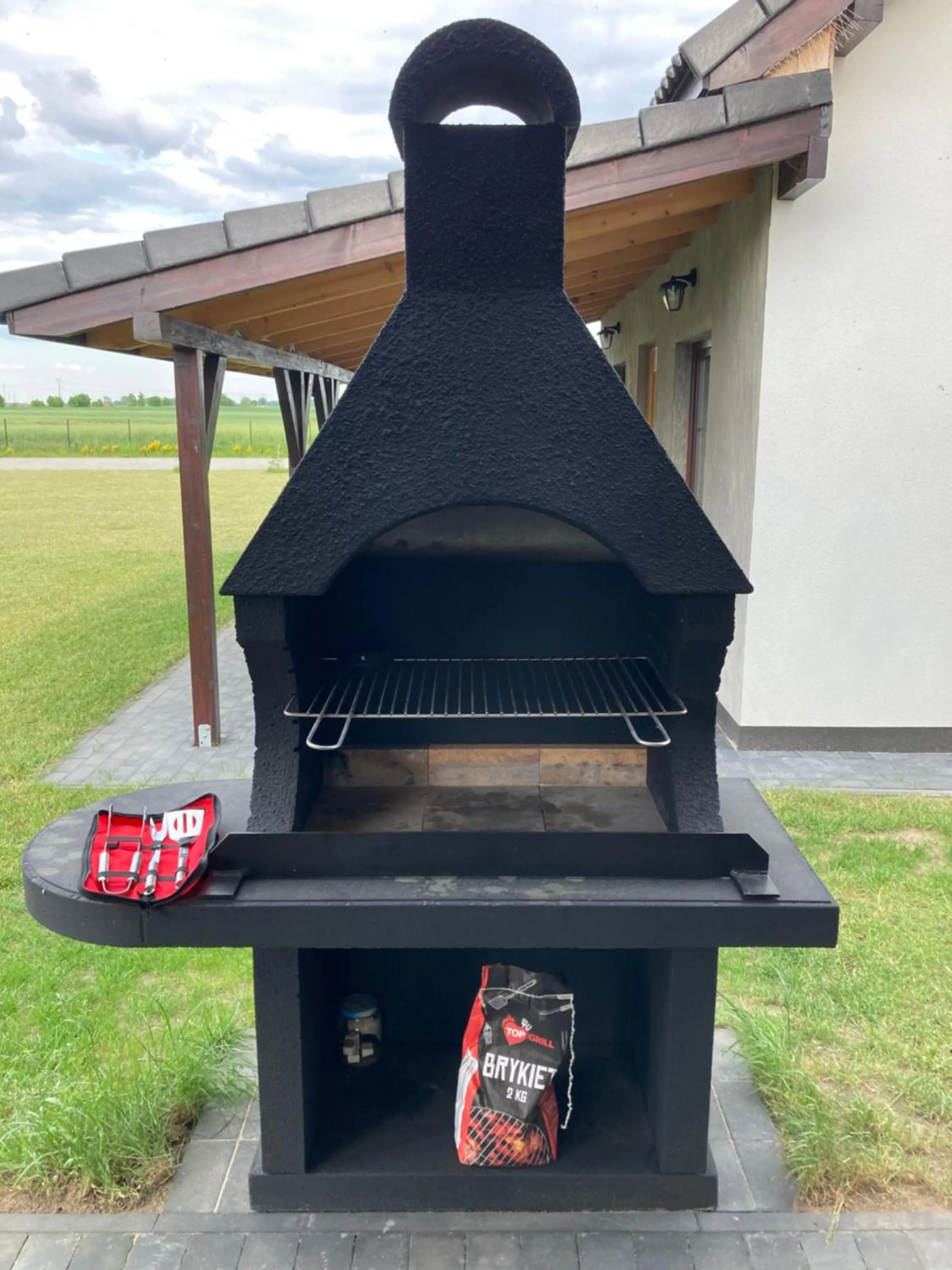 BBQ facilities in Domki Kaktus