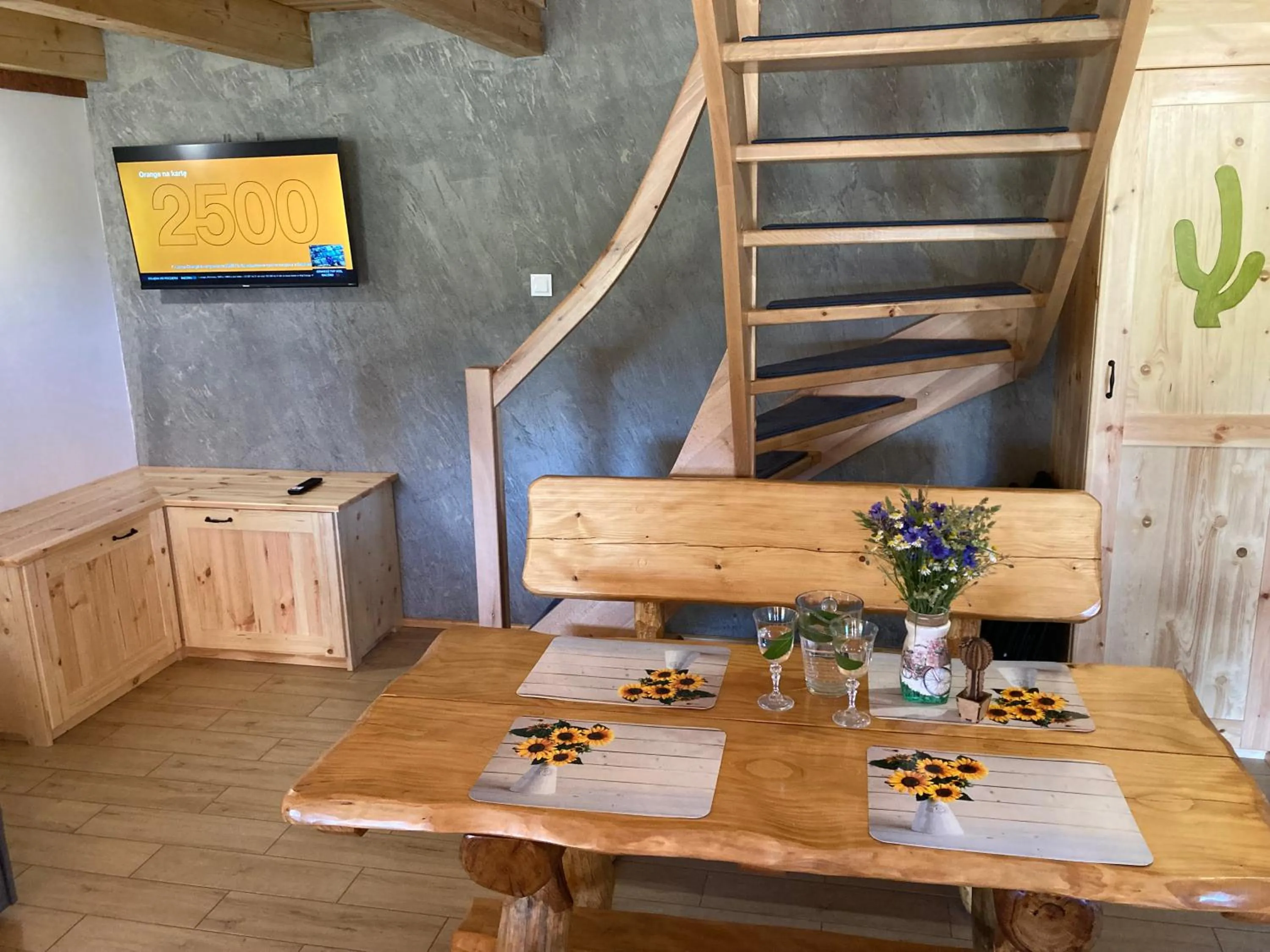 Kitchen or kitchenette in Domki Kaktus