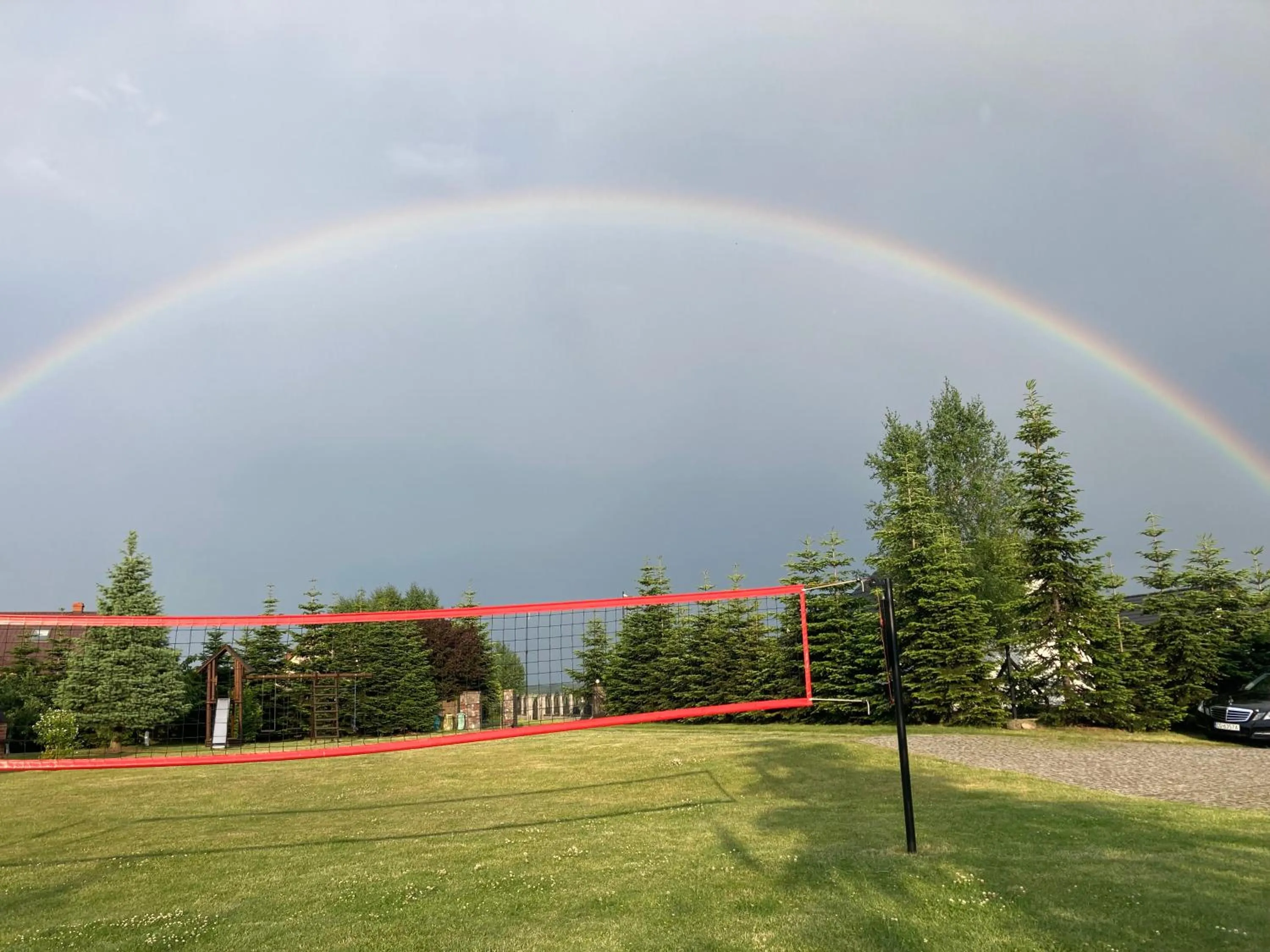 Garden view in Domki Kaktus