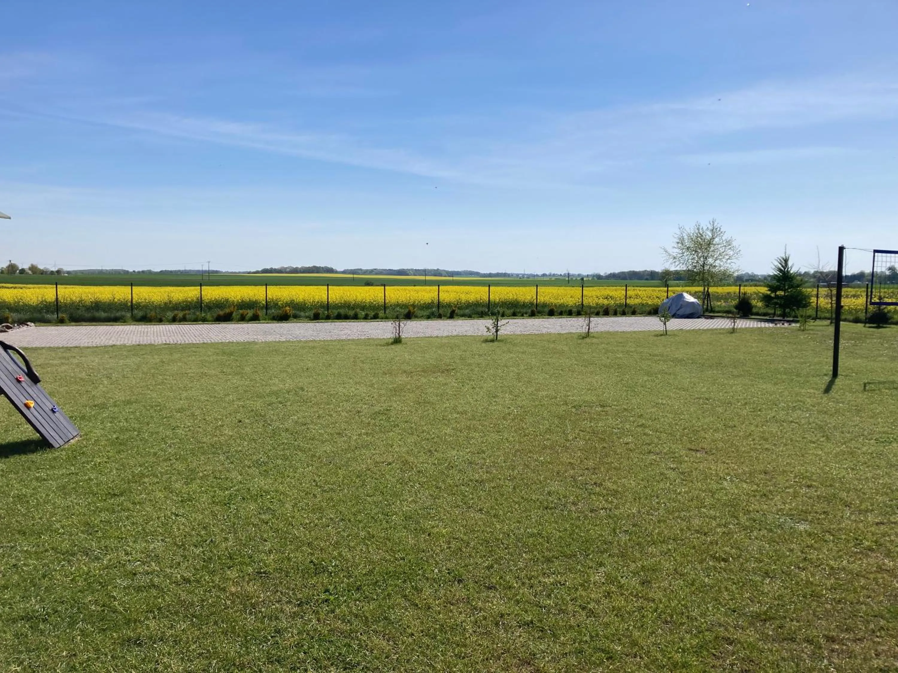 Garden view in Domki Kaktus