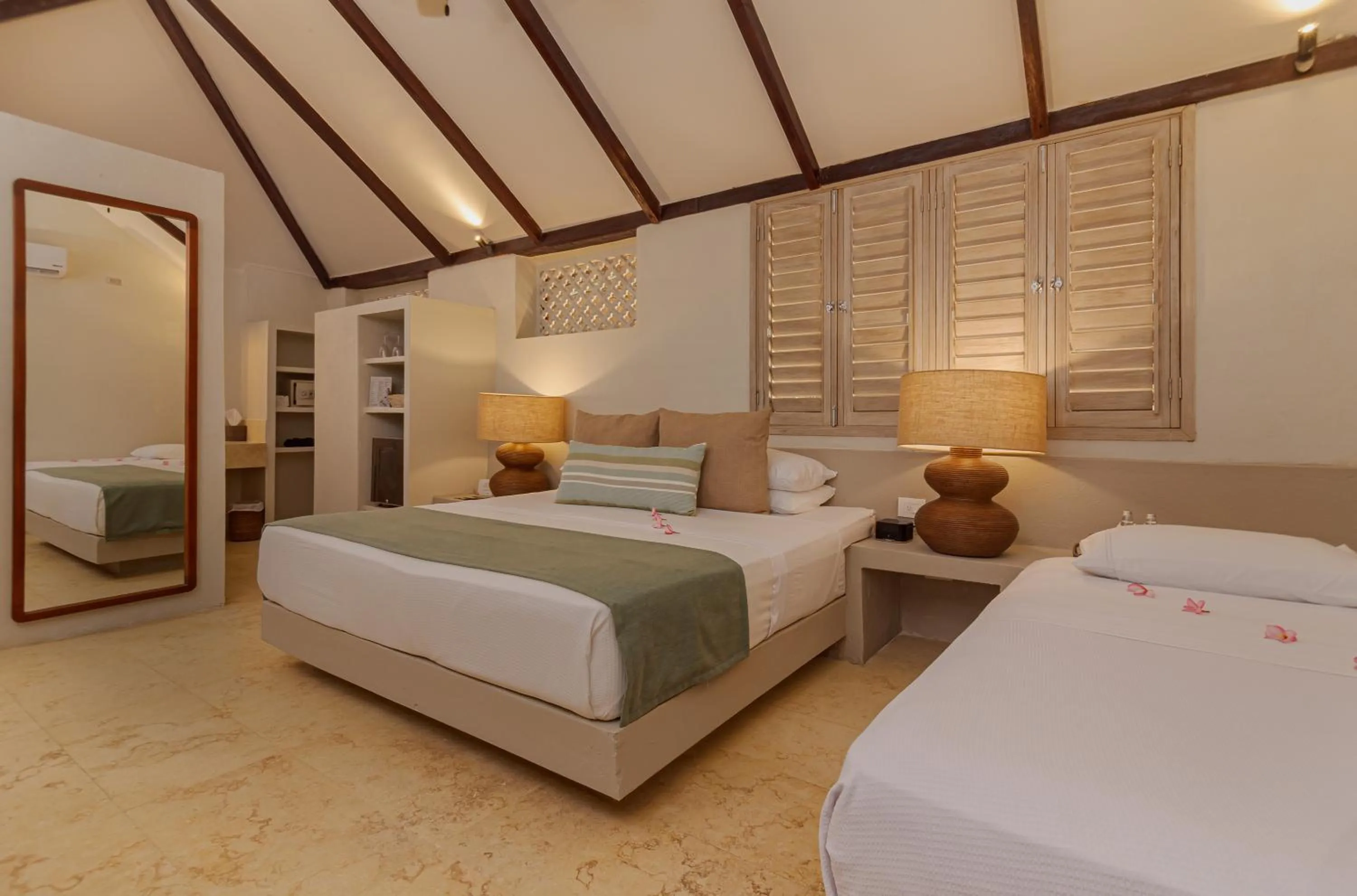 Bed in Hotel San Pedro de Majagua