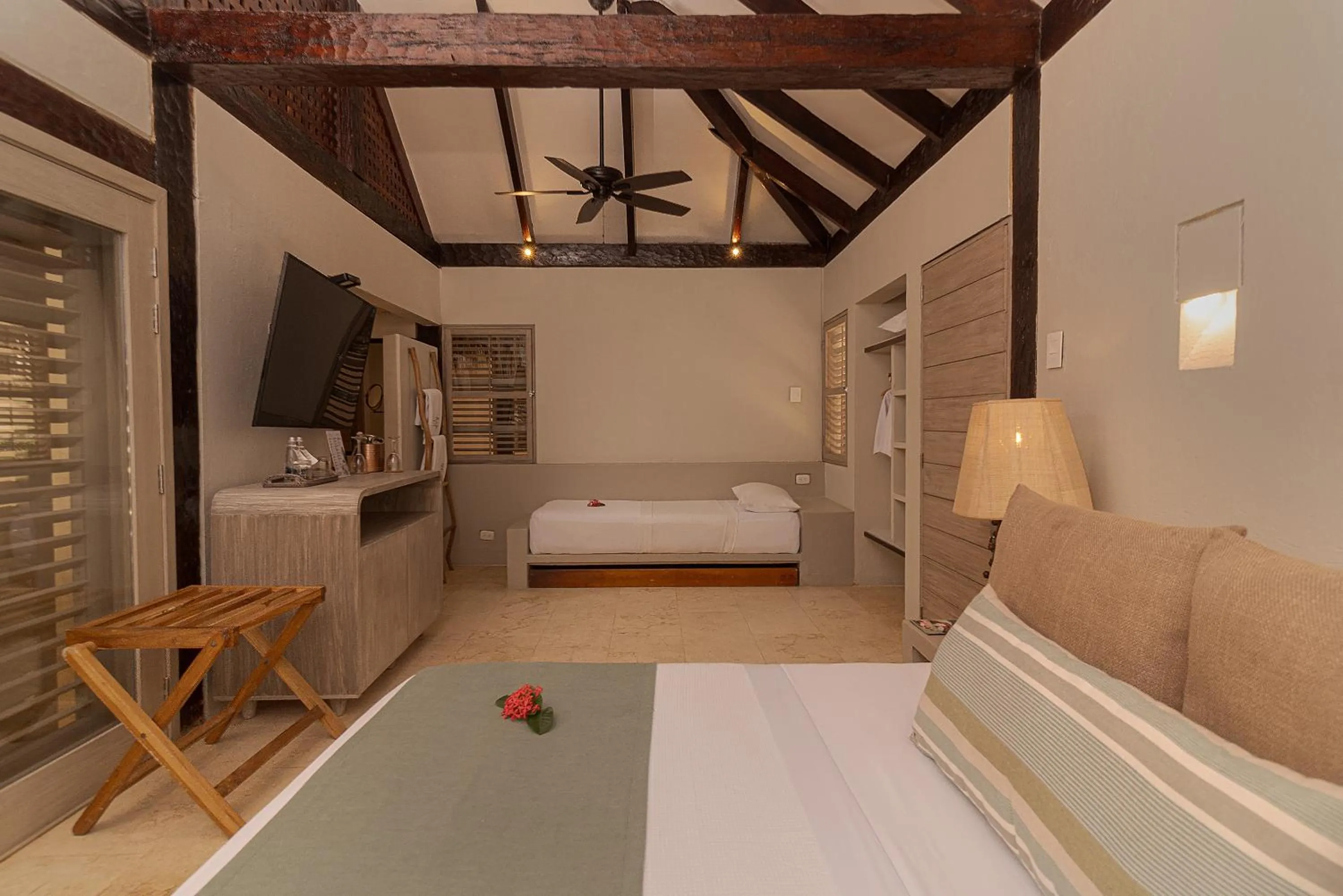 Bed in Hotel San Pedro de Majagua