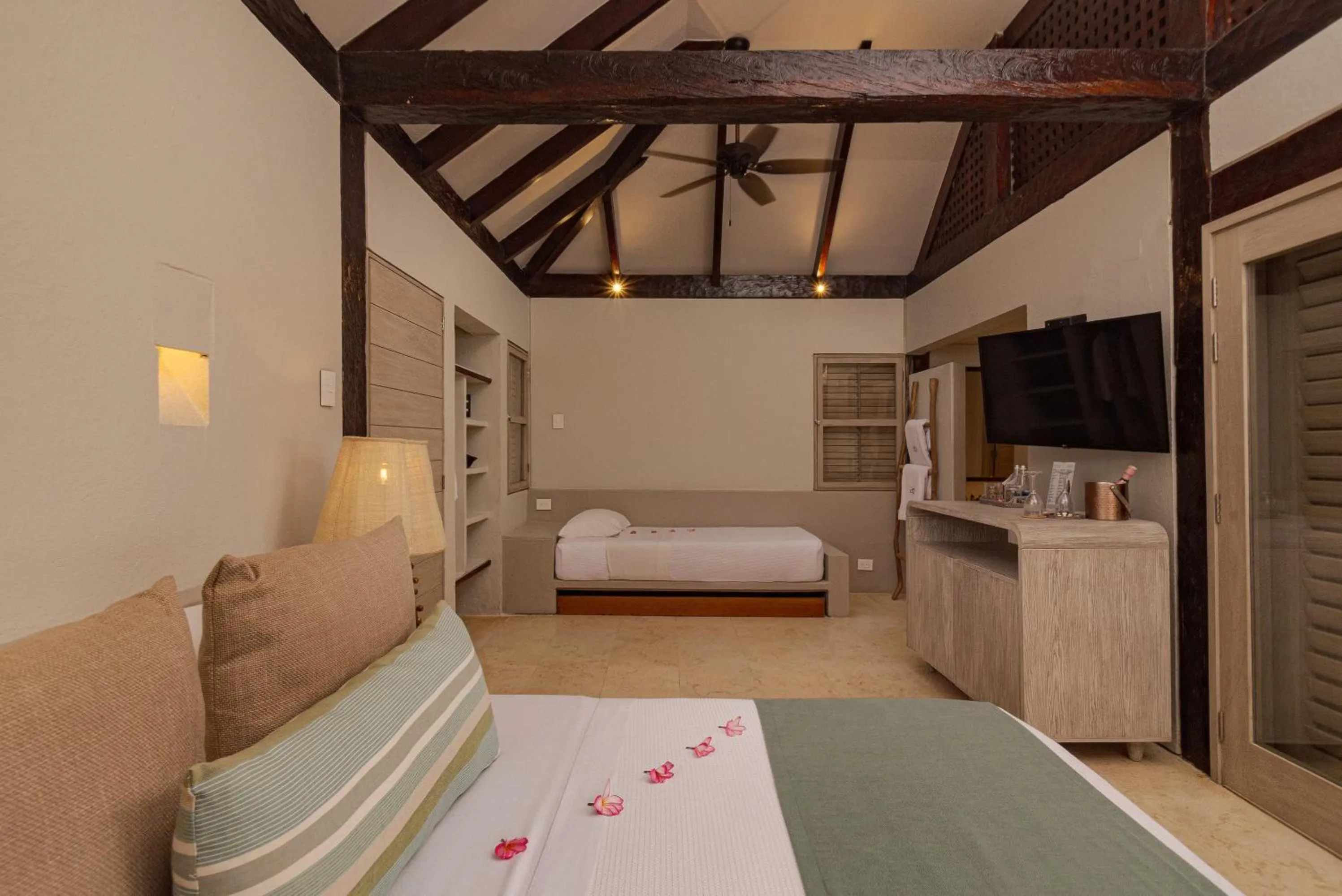 Bed in Hotel San Pedro de Majagua