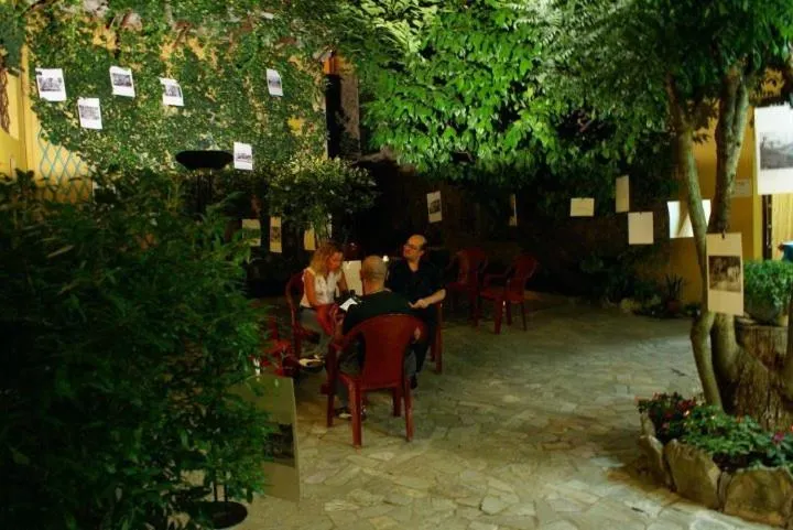Patio in Albergo Corona