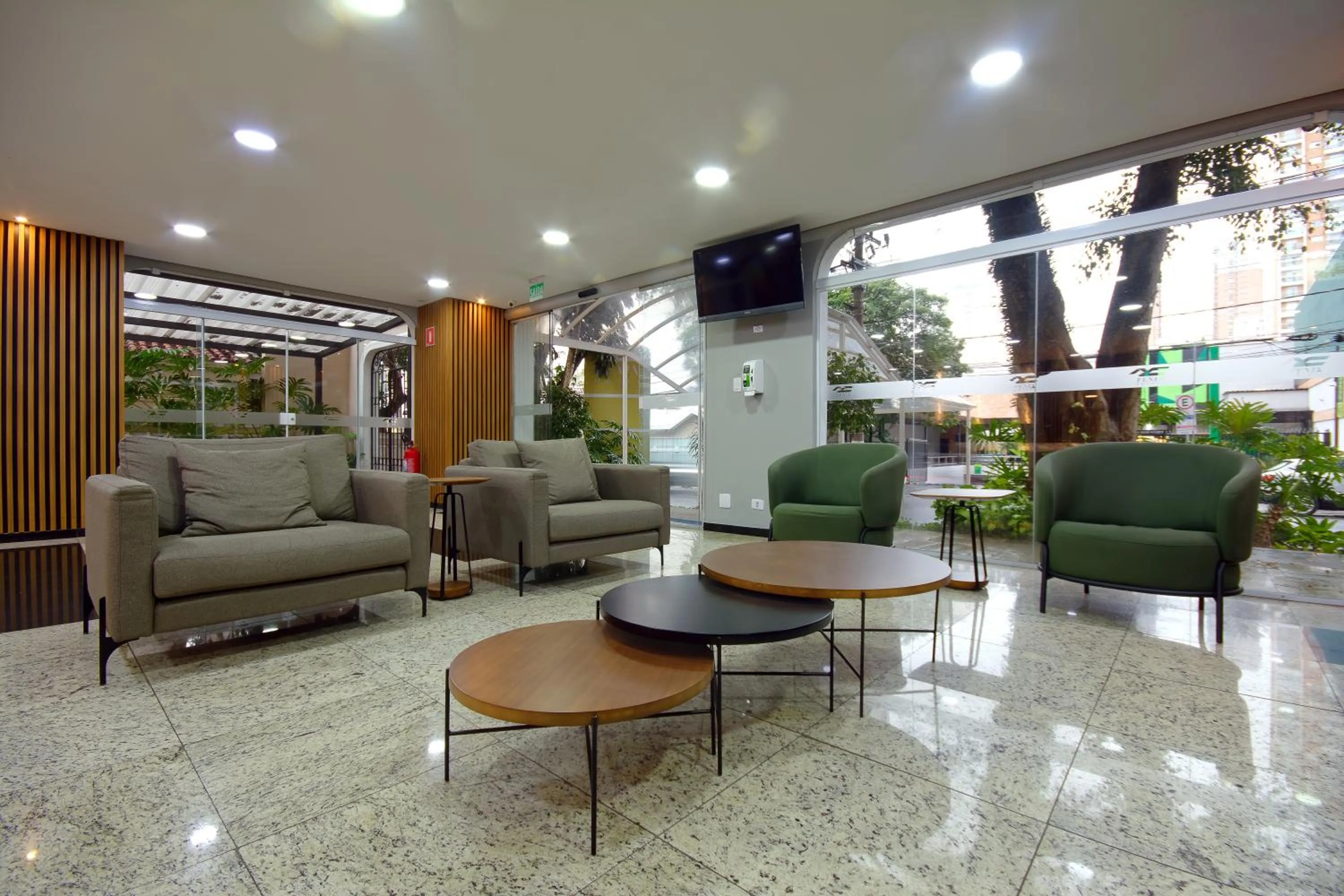 Lobby or reception in Fênix Hotel Moema