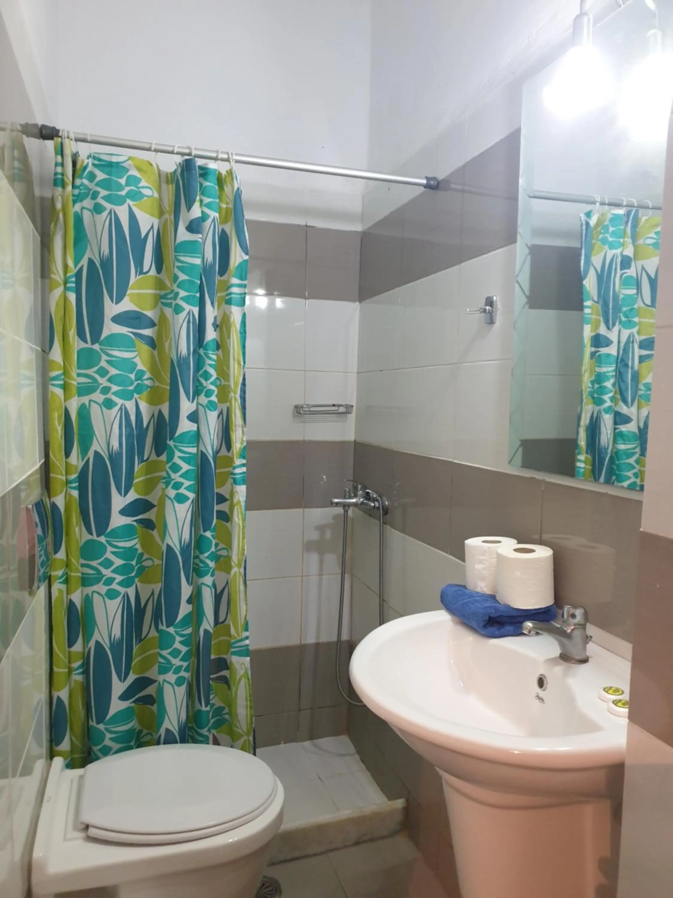 Shower in Stella Nomikou Apartments