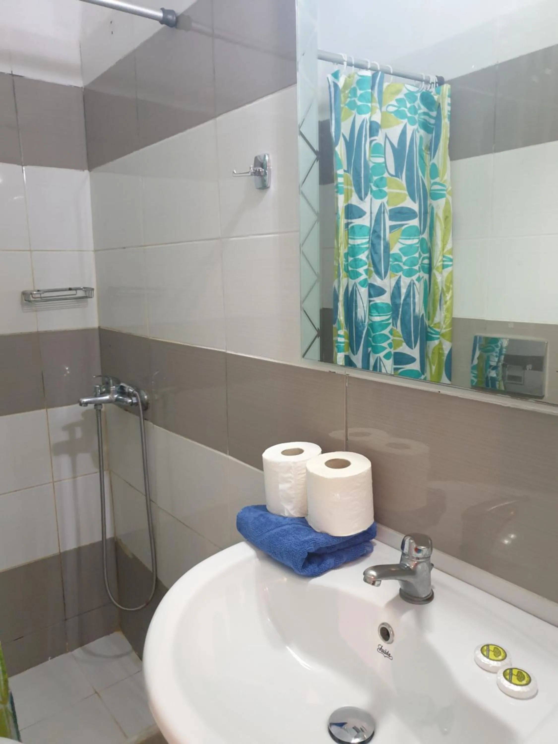 Shower in Stella Nomikou Apartments