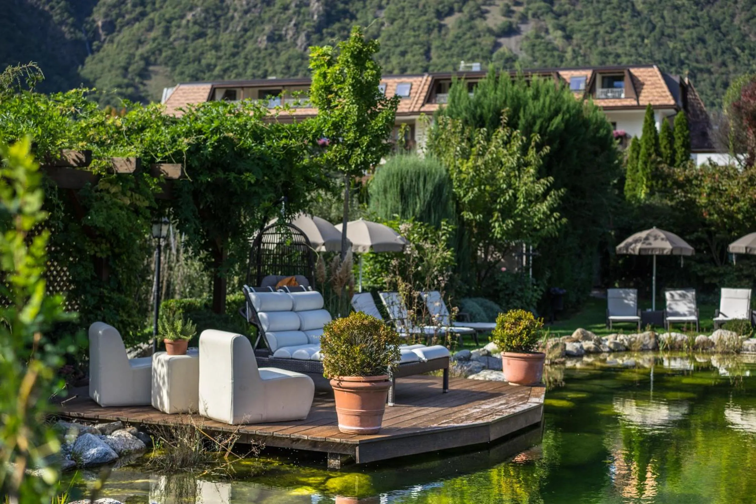 Balcony/Terrace in Hotel Rössl