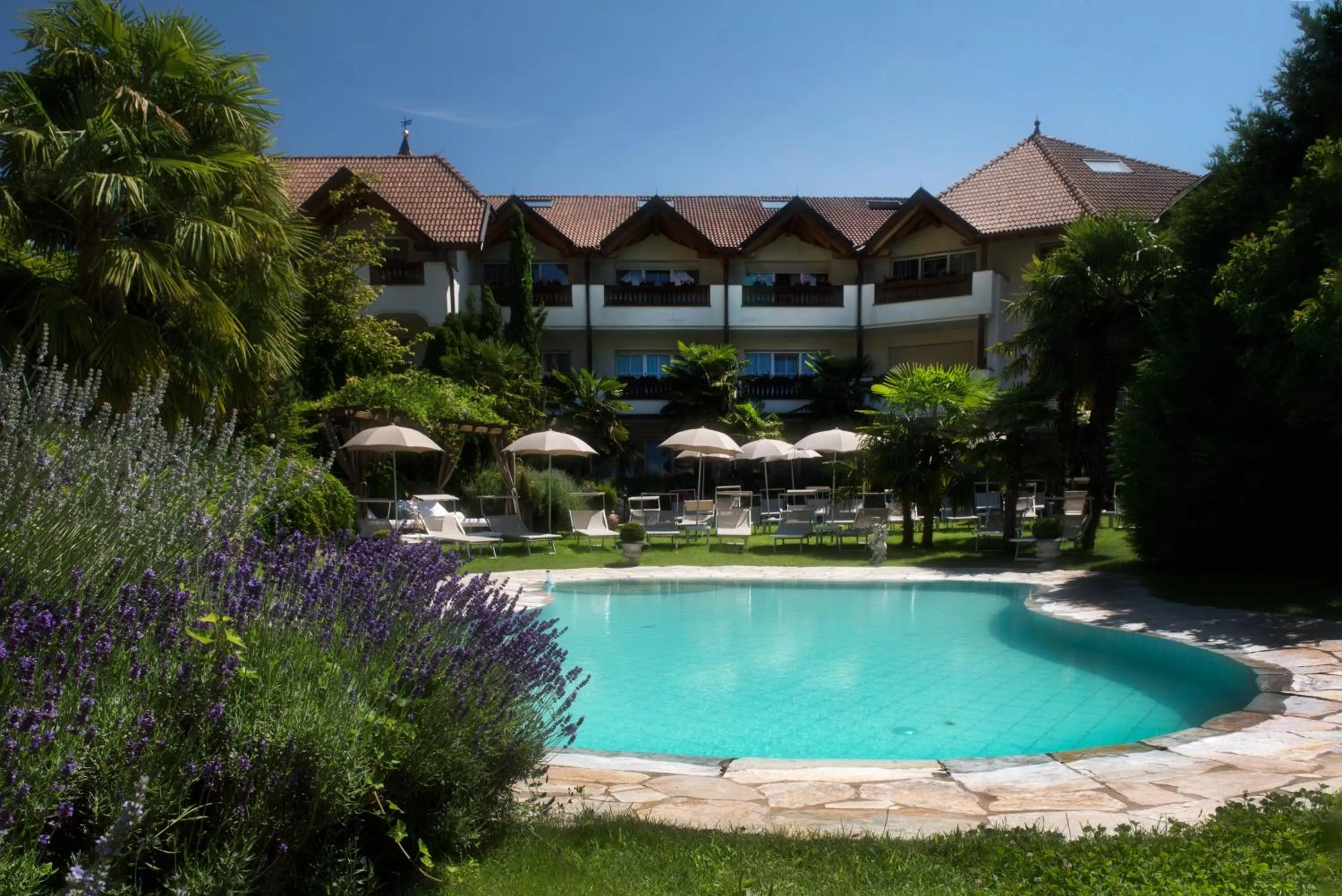 Garden in Hotel Rössl