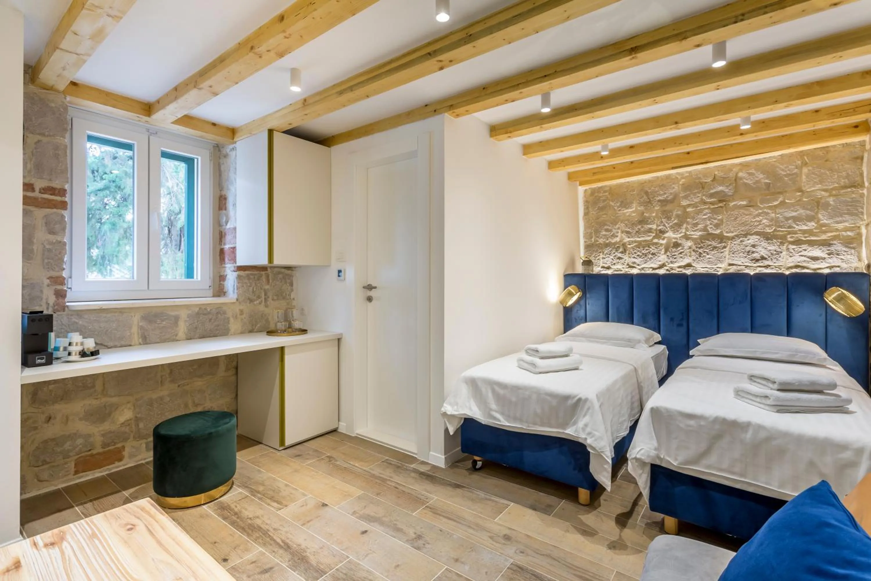 Bed in Miara Luxury Rooms