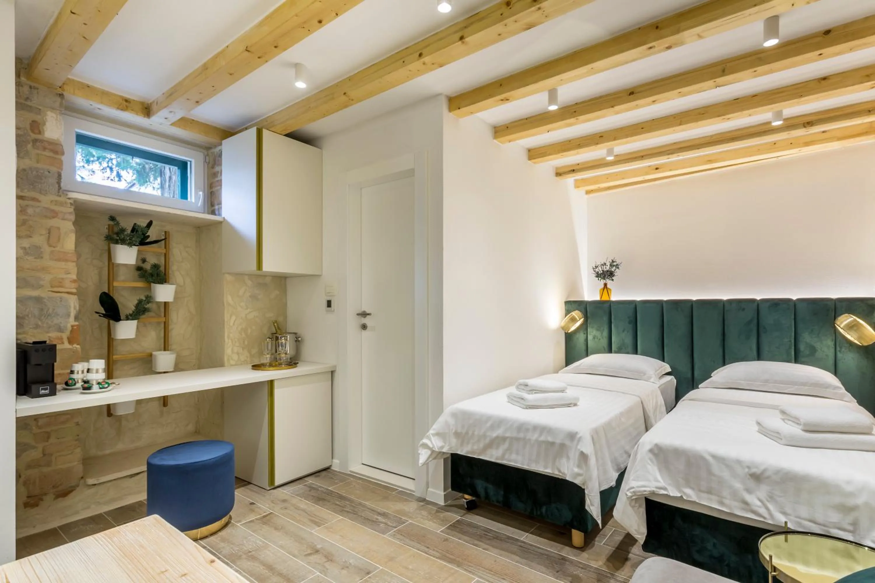 Bed in Miara Luxury Rooms