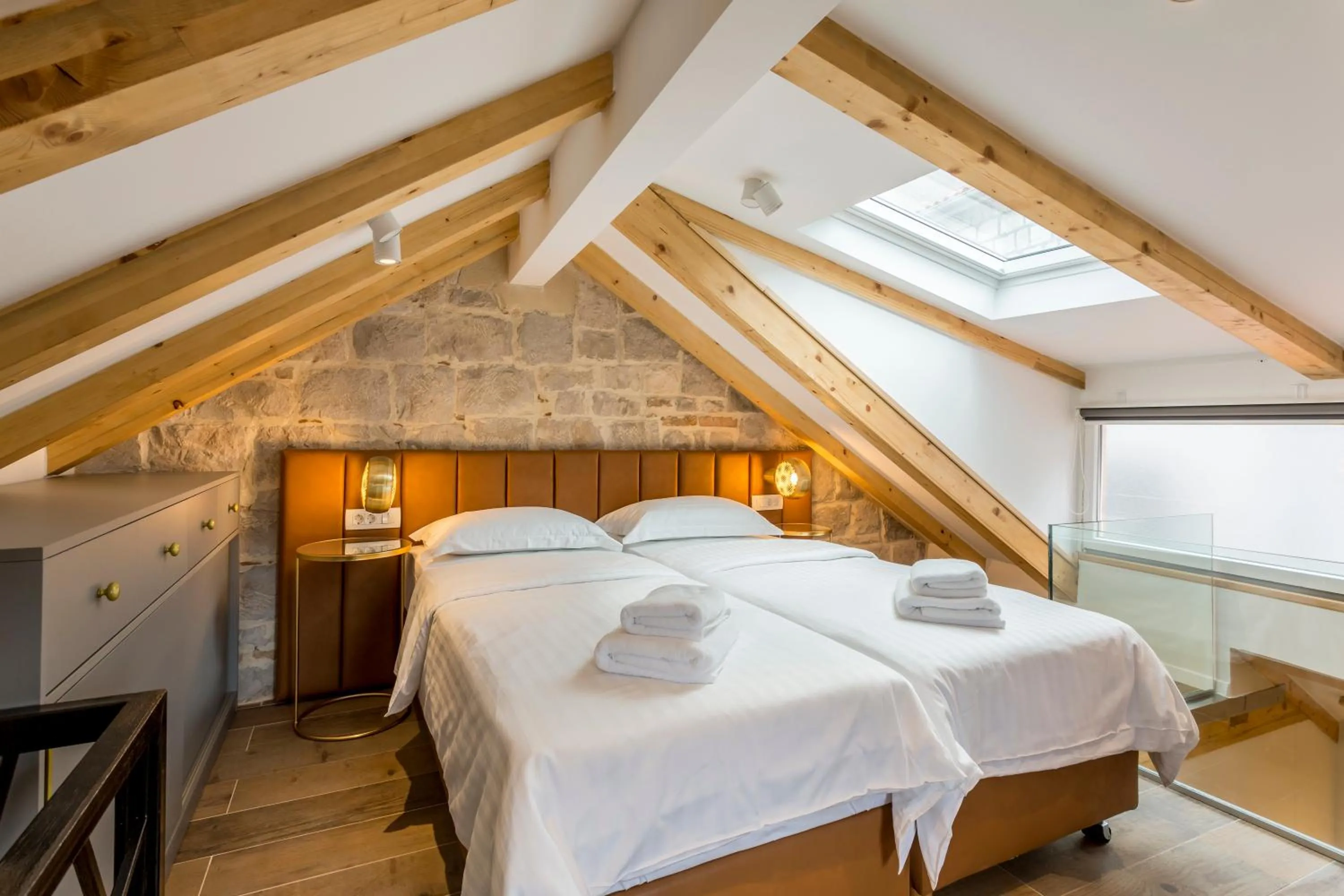 Bed in Miara Luxury Rooms