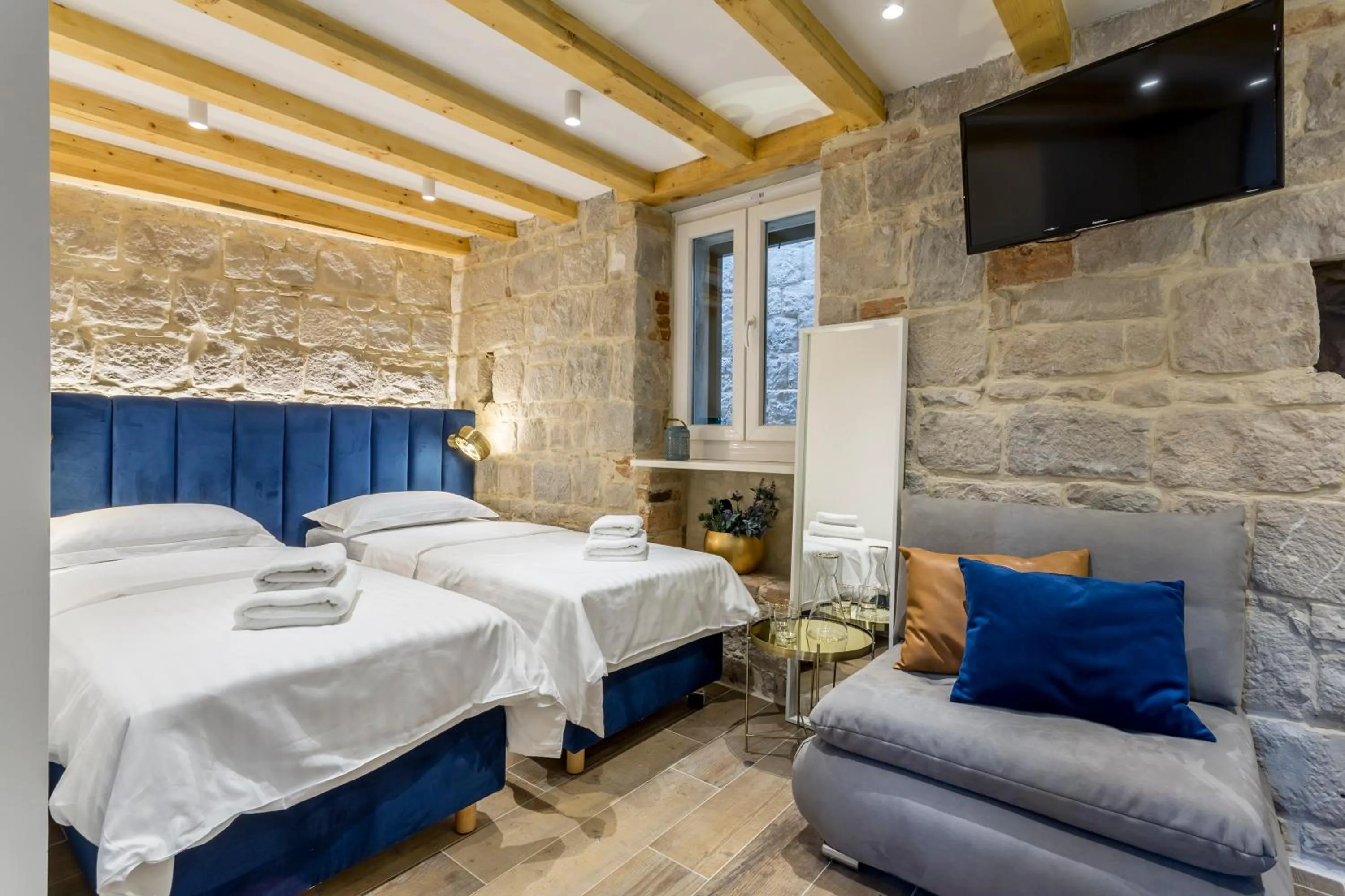 Bed in Miara Luxury Rooms
