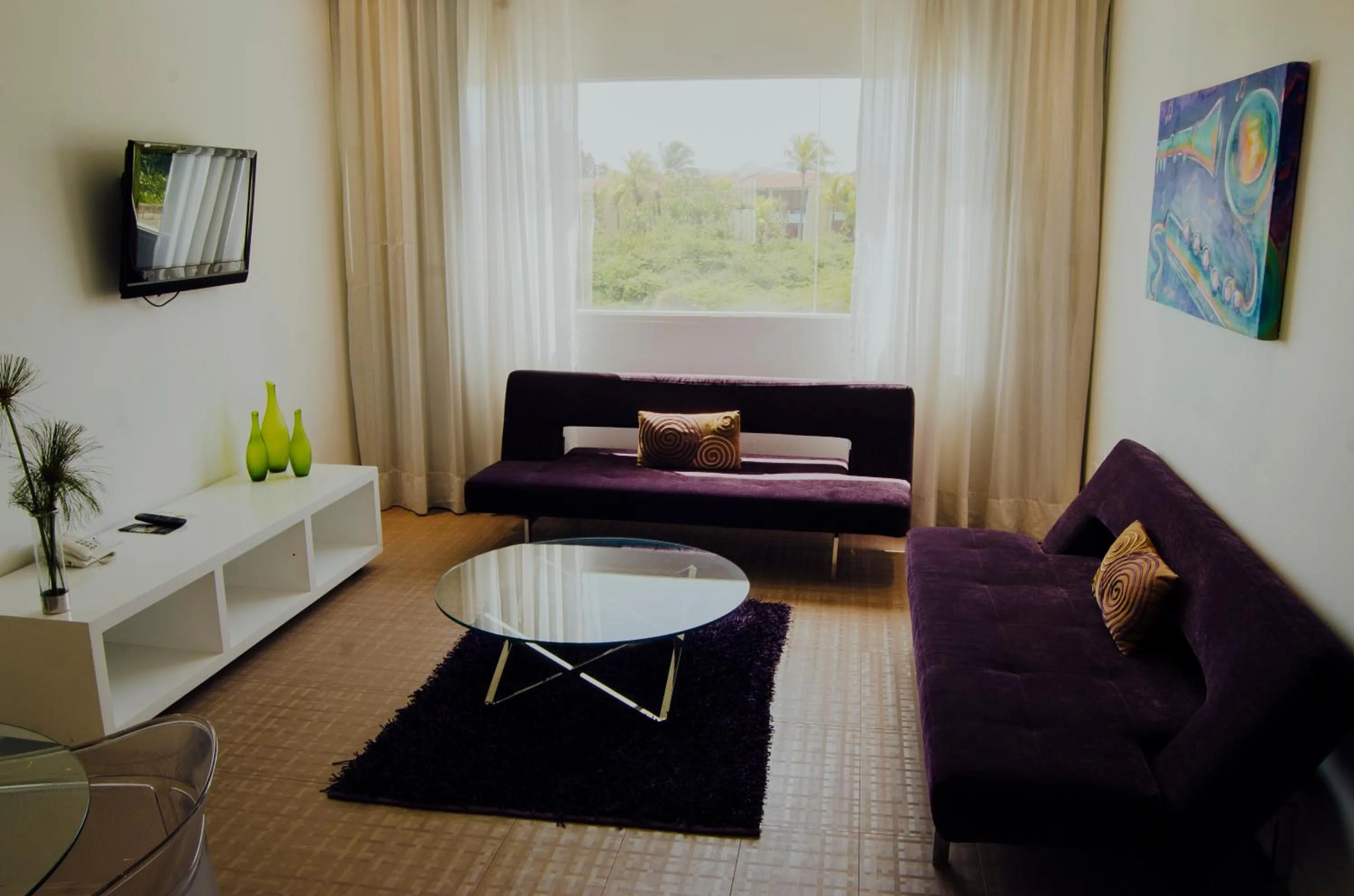 Living room in Agua Dorada Beach Hotel By Lidotel