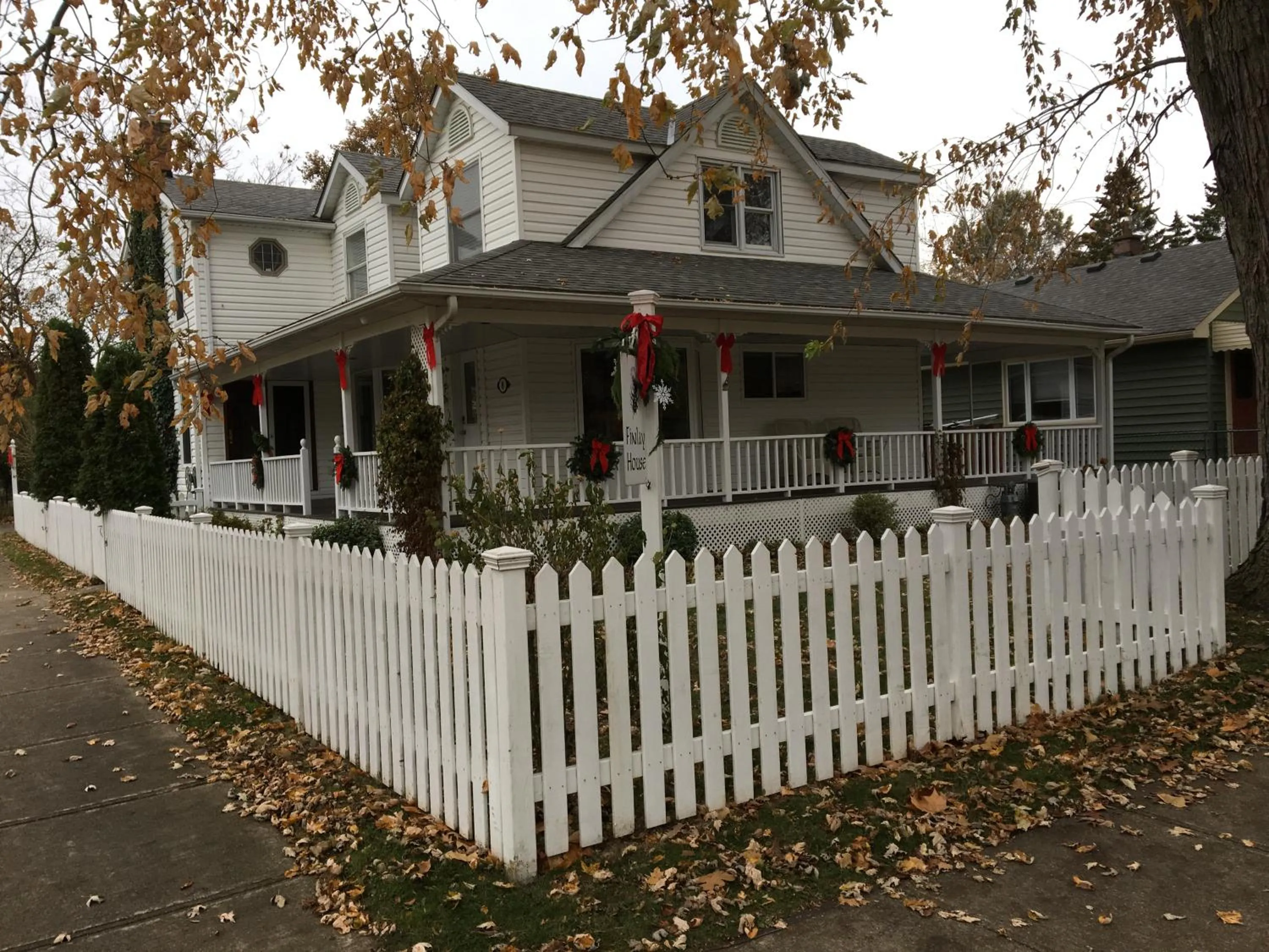 Patio in Finlay House Bed and Breakfast Niagara - on - the - Lake