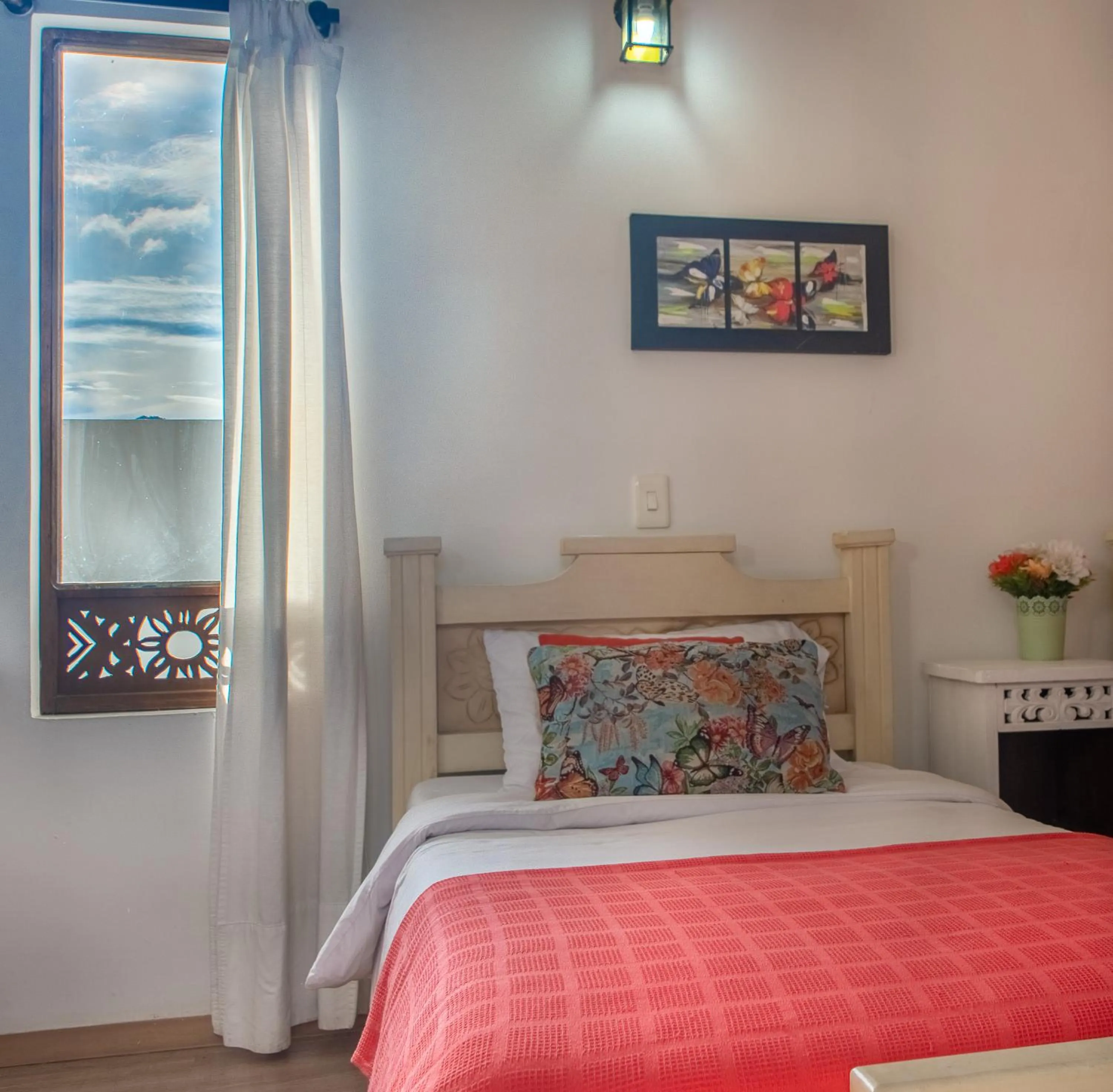 Bed in Casa Ensueño Hogar Boutique