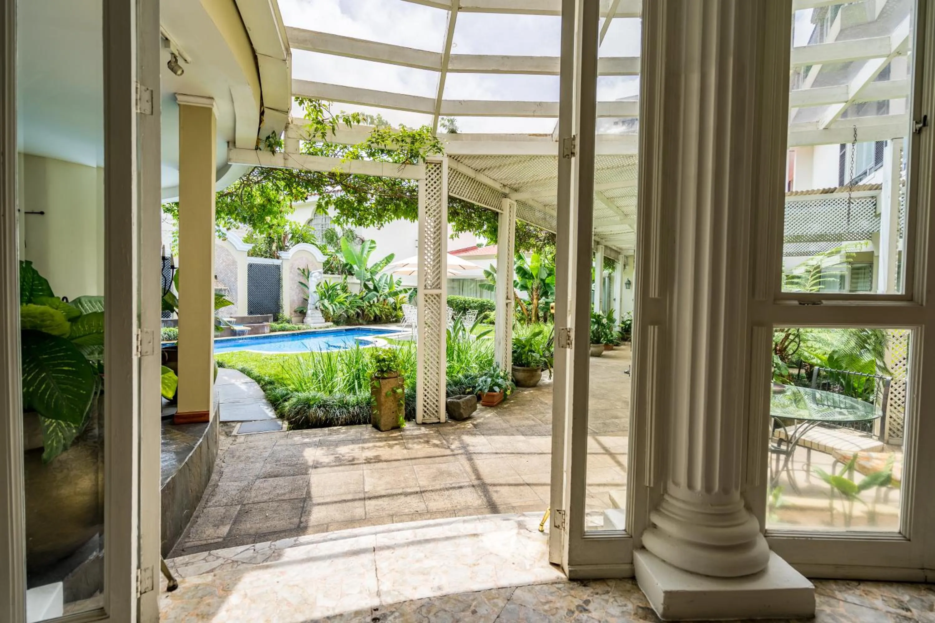 Garden in Hotel San Carlos